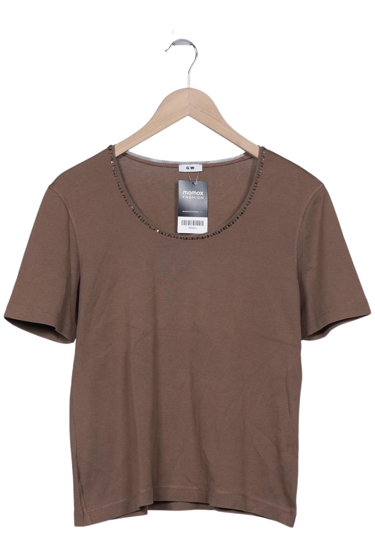 

Gerry Weber Damen T-Shirt, braun, Gr. 38
