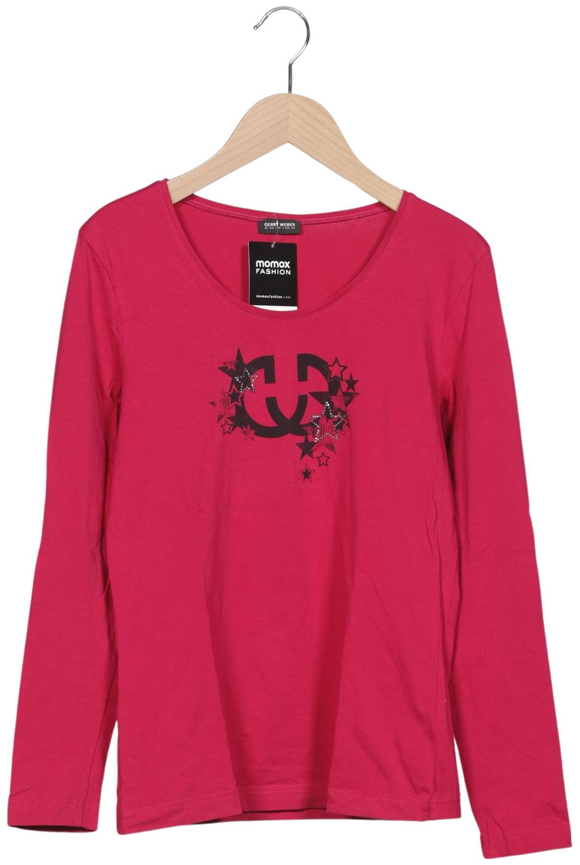 

Gerry Weber Damen Langarmshirt, pink, Gr. 38