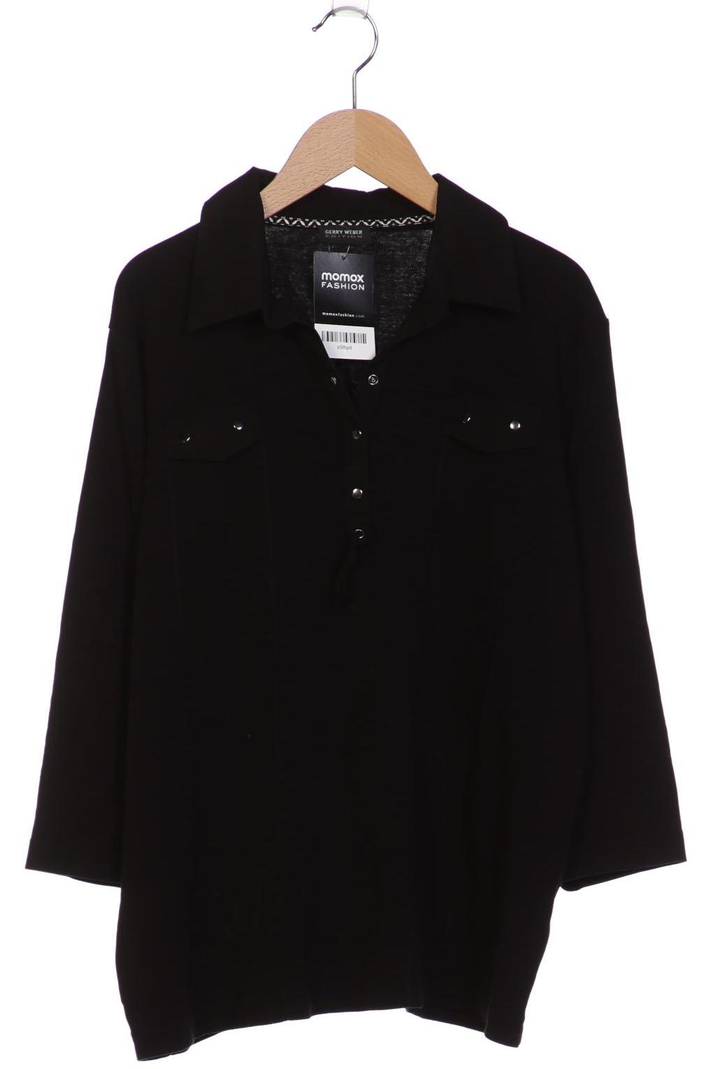 

Gerry Weber Damen Langarmshirt, schwarz, Gr. 46