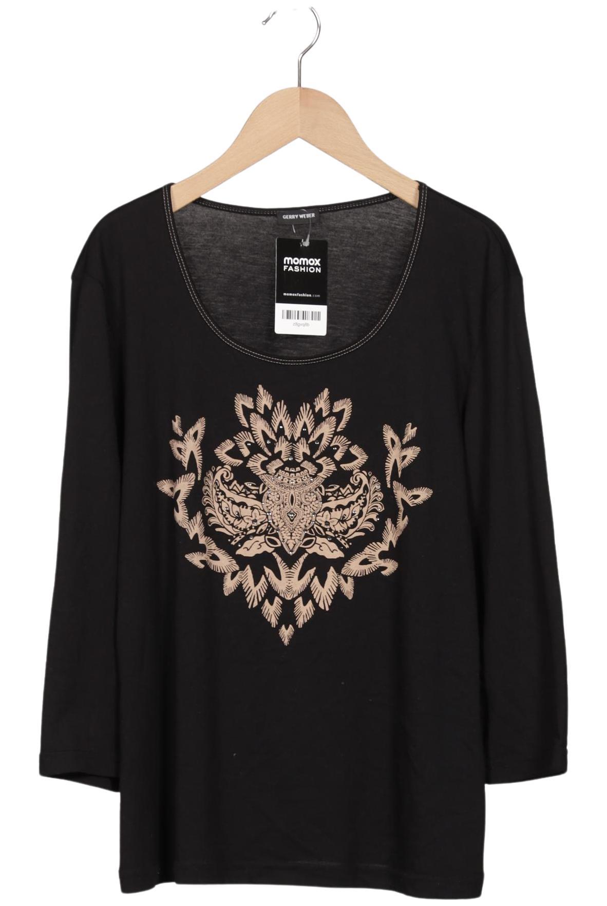 

Gerry Weber Damen Langarmshirt, schwarz, Gr. 42