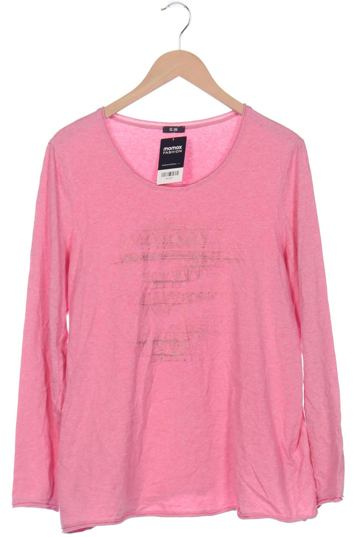 

Gerry Weber Damen Langarmshirt, pink, Gr. 48