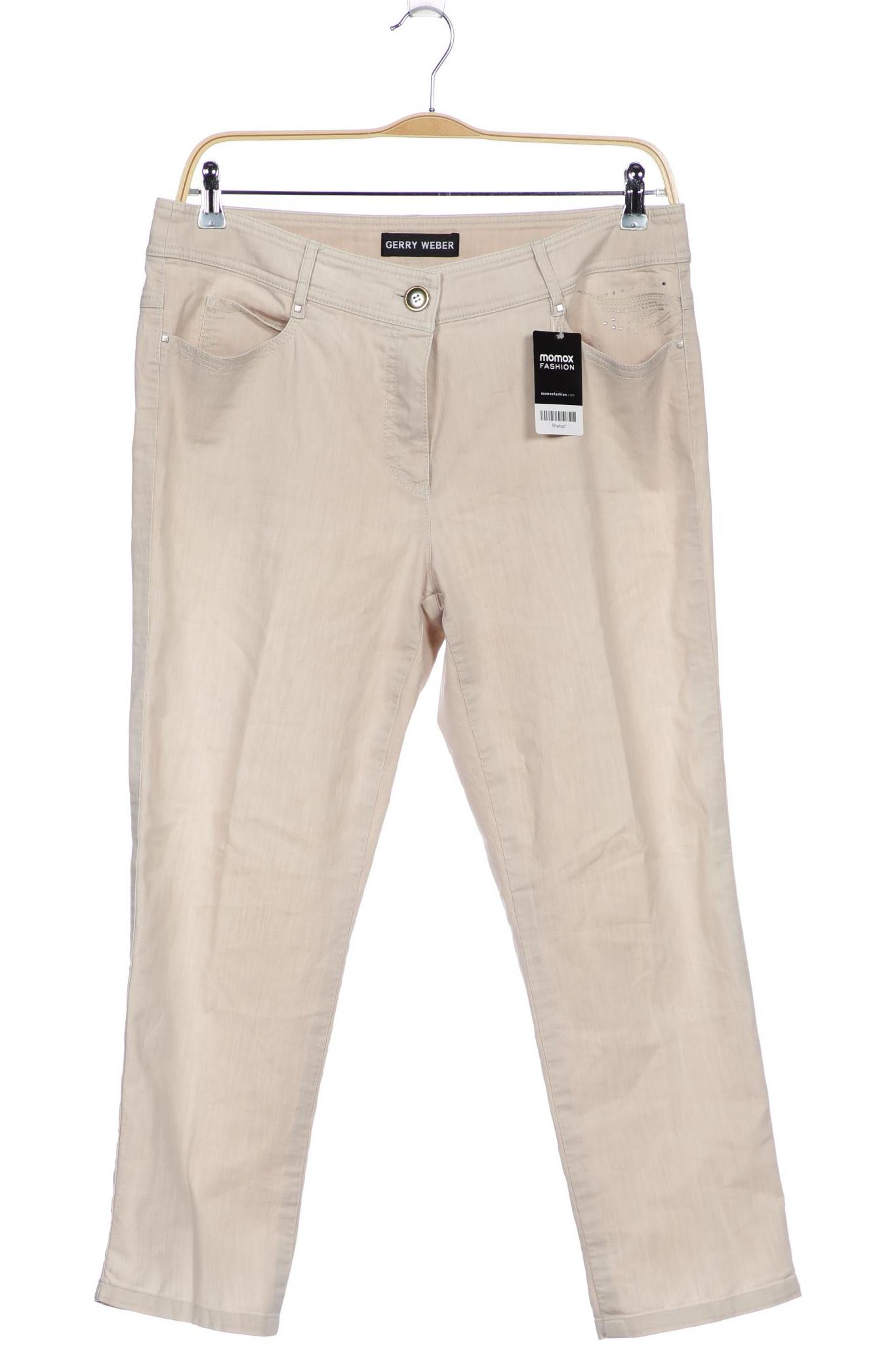 

Gerry Weber Damen Jeans, beige, Gr. 44