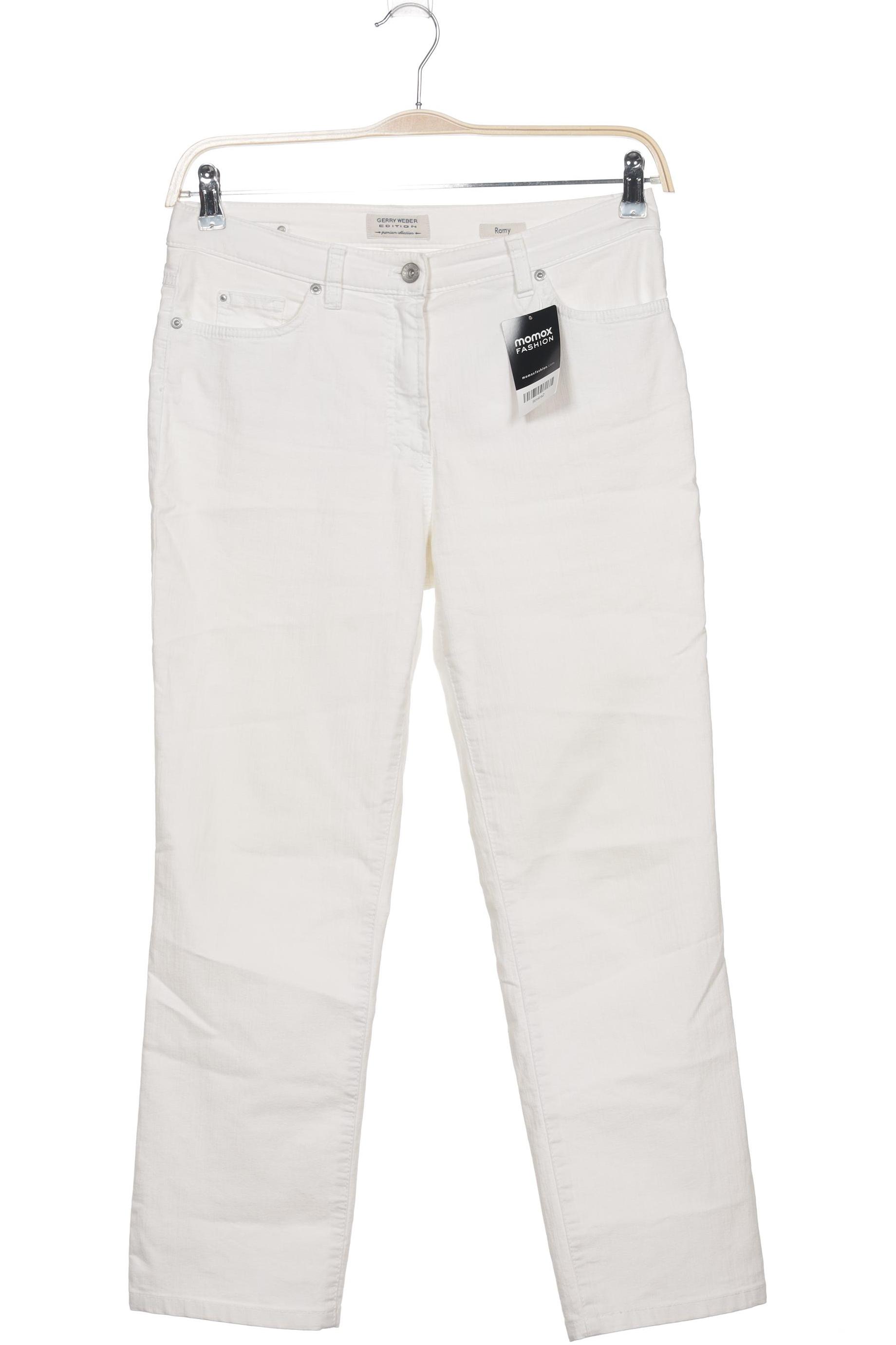 

Gerry Weber Damen Jeans, weiß, Gr. 38