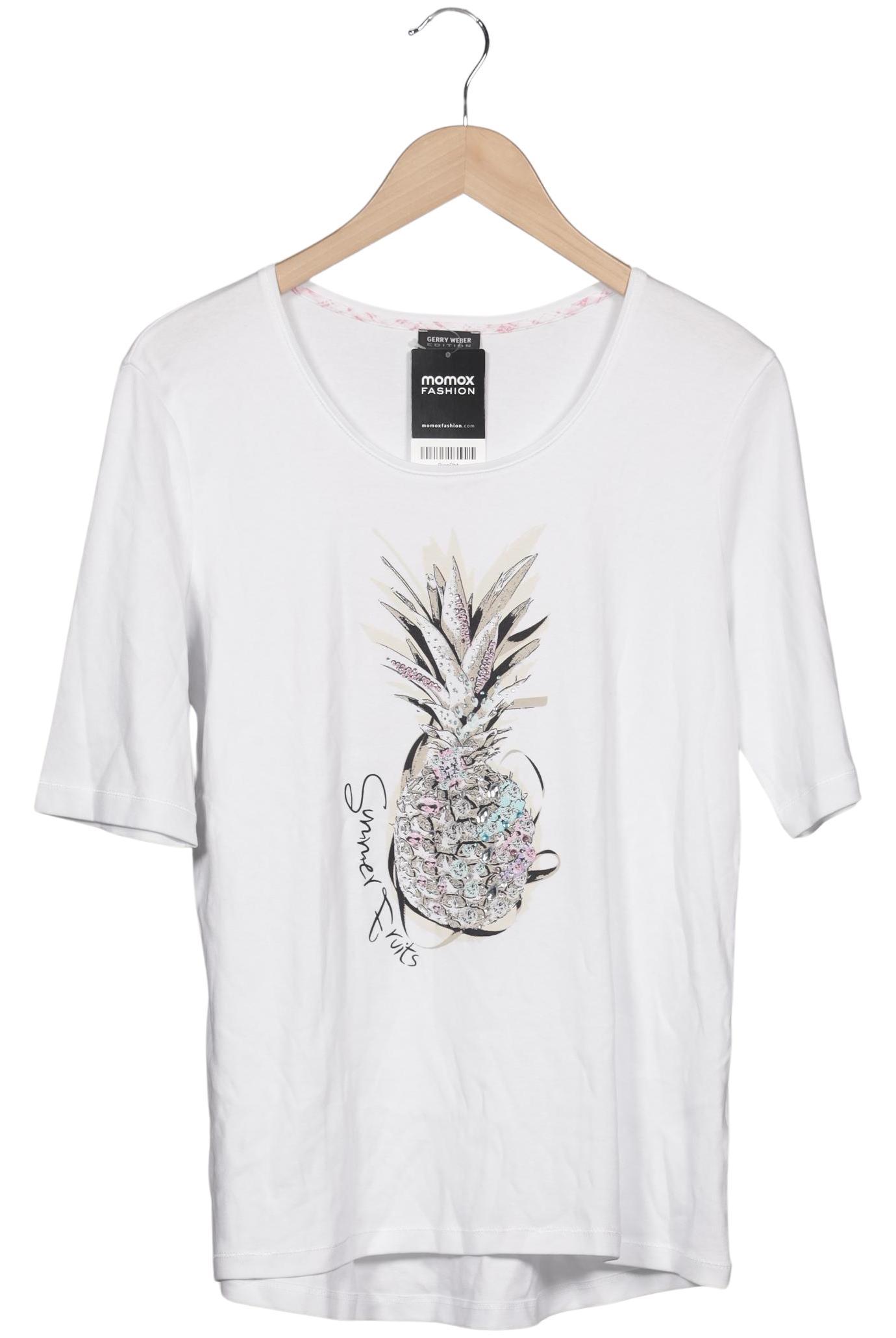 

Gerry Weber Damen T-Shirt, weiß, Gr. 38