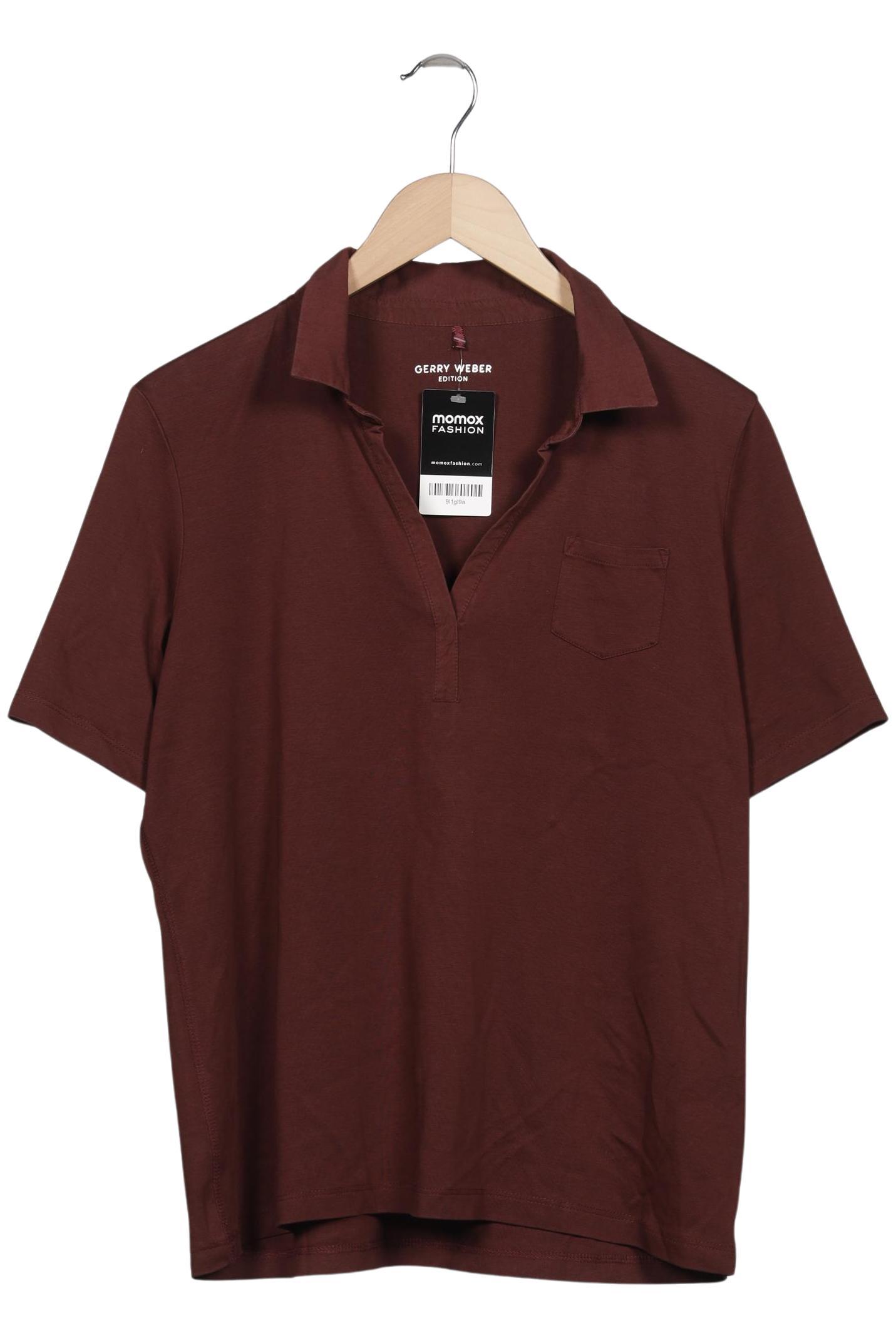 

Gerry Weber Damen Poloshirt, braun, Gr. 44
