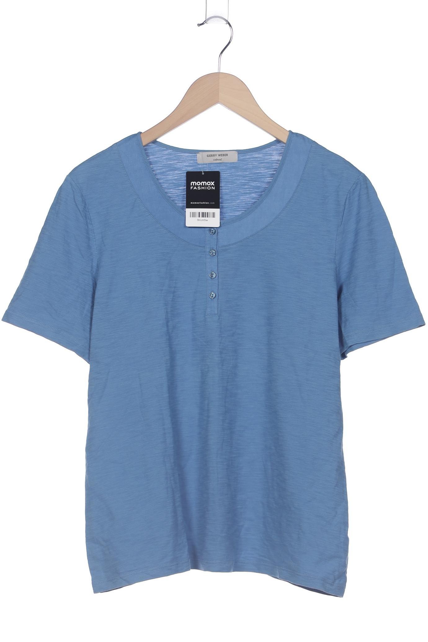 

Gerry Weber Damen T-Shirt, blau, Gr. 44