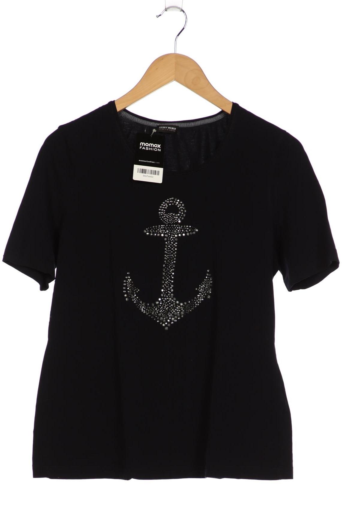 

Gerry Weber Damen T-Shirt, marineblau, Gr. 42