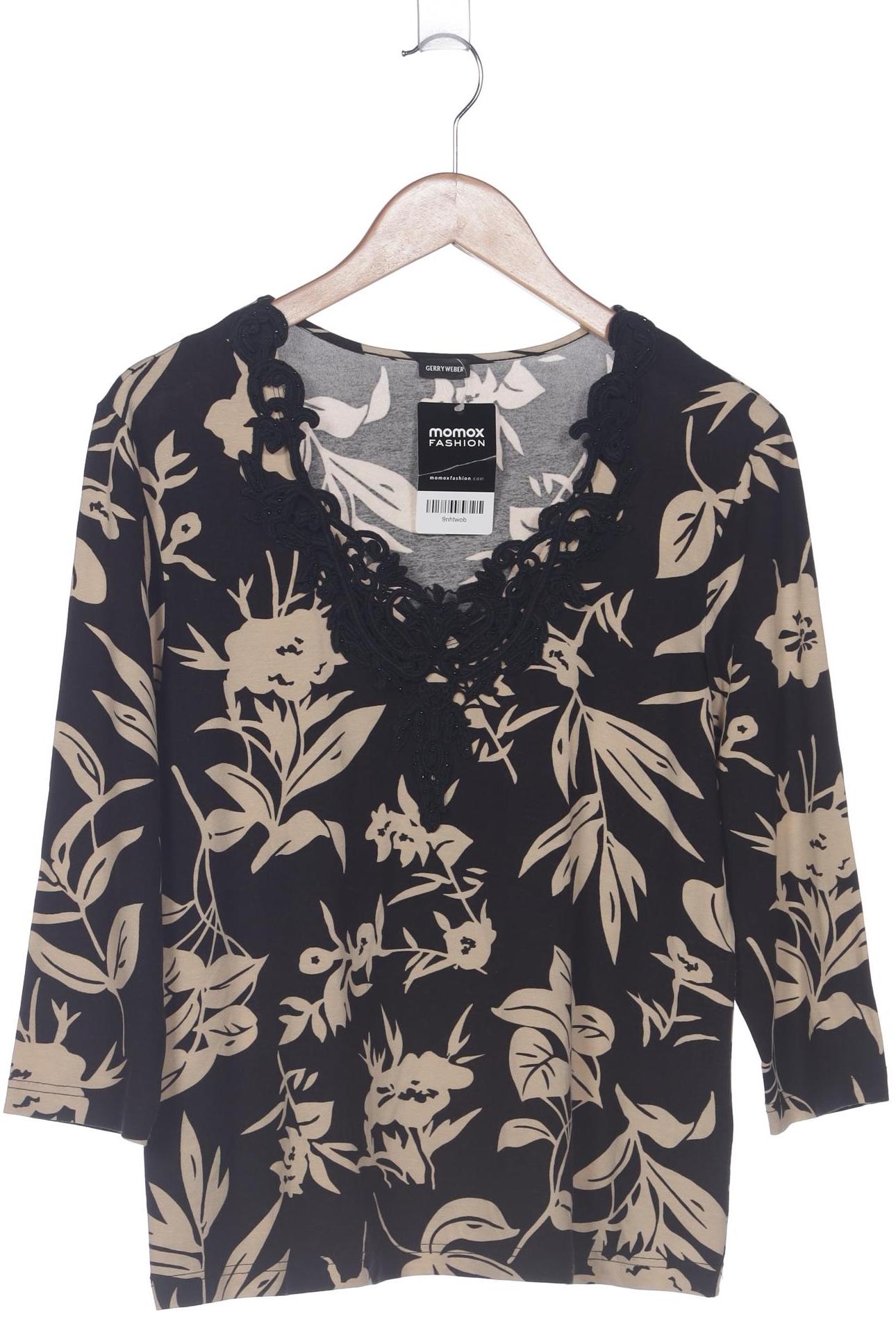 

Gerry Weber Damen Langarmshirt, schwarz, Gr. 42