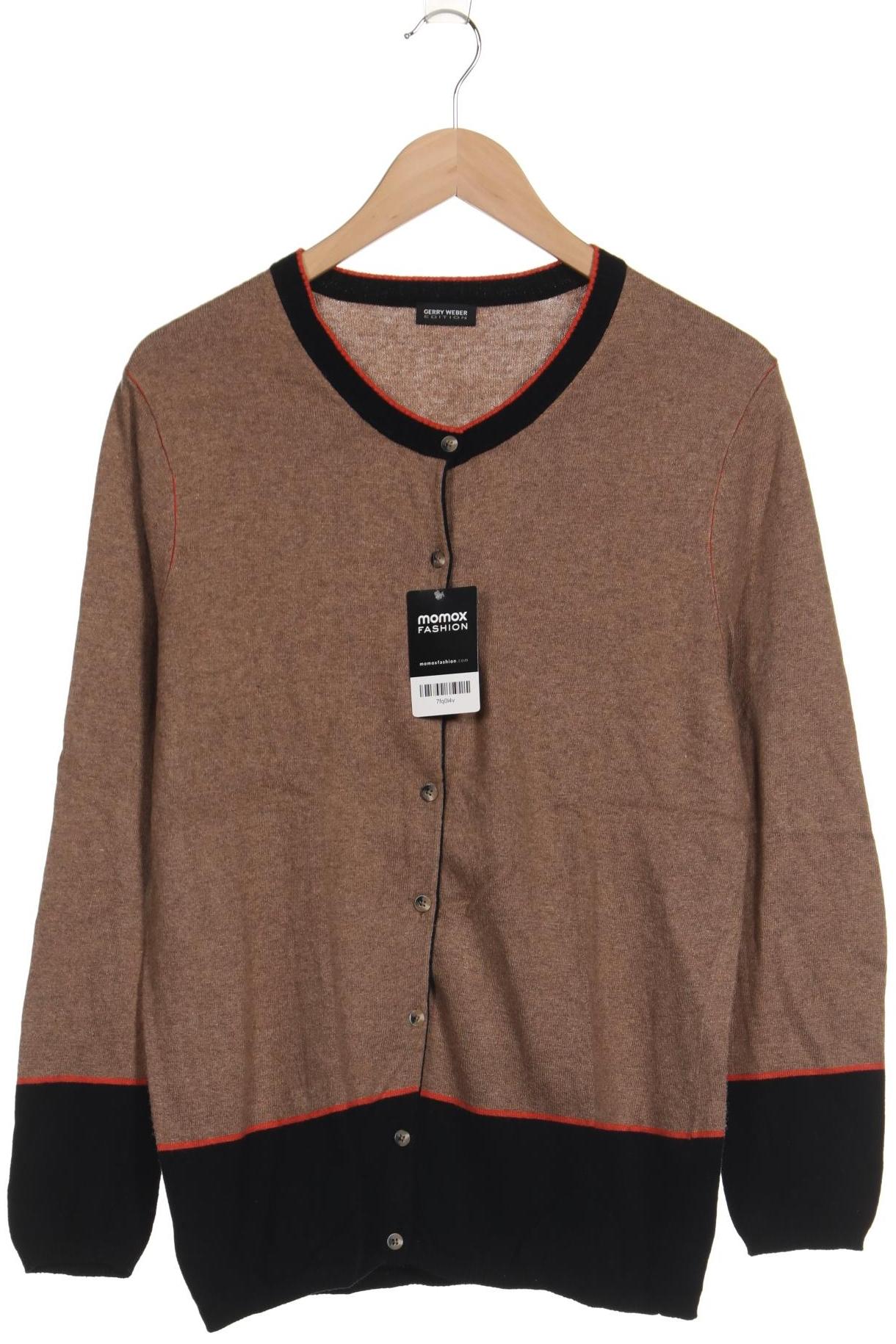 

Gerry Weber Damen Strickjacke, braun, Gr. 42
