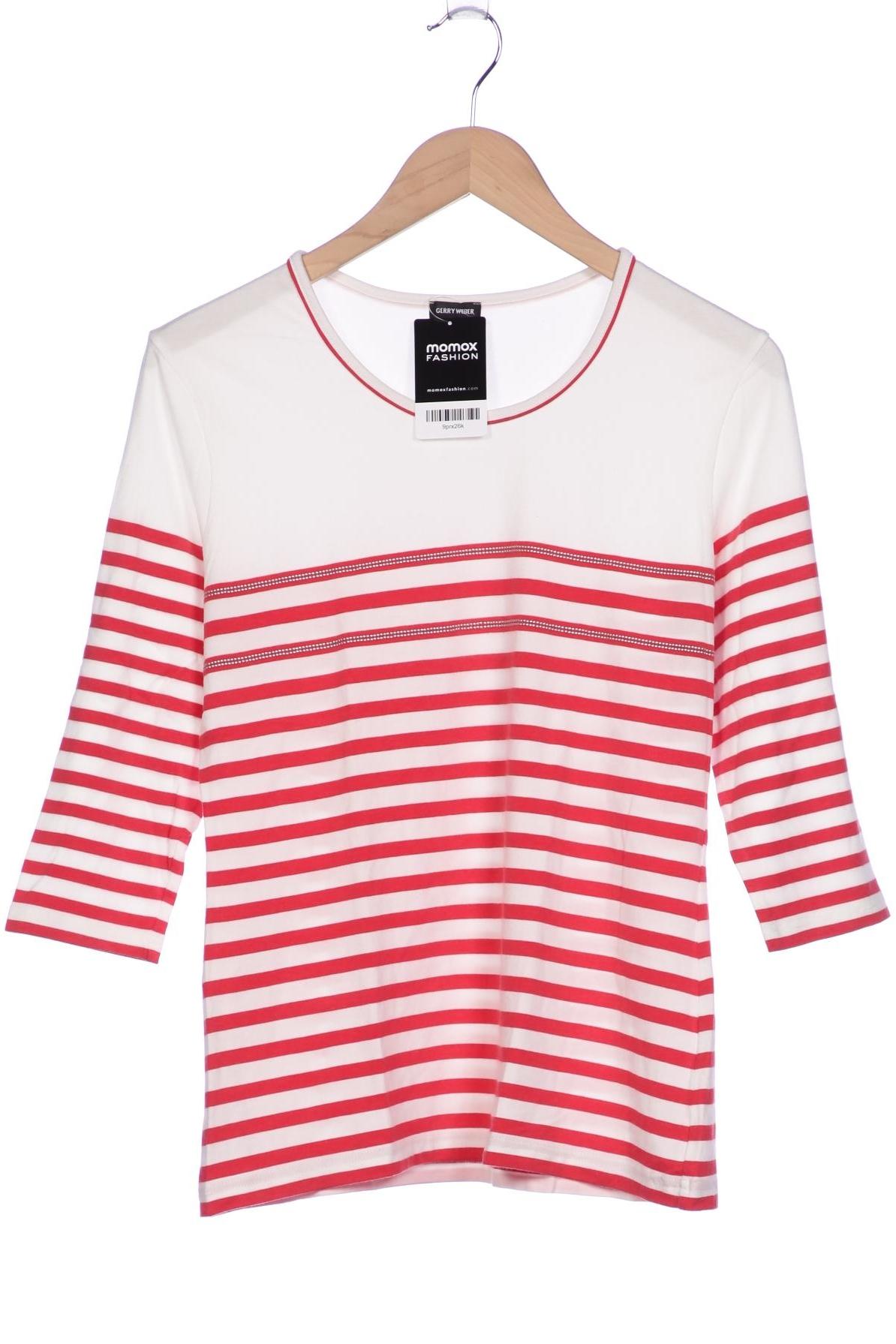 

Gerry Weber Damen Langarmshirt, weiß, Gr. 38
