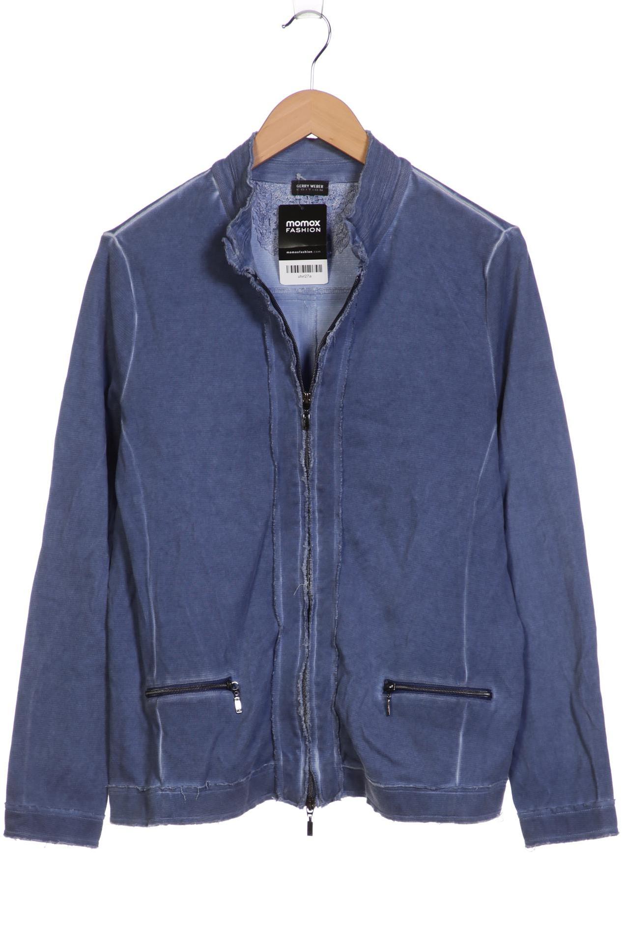 

Gerry Weber Damen Strickjacke, blau, Gr. 46