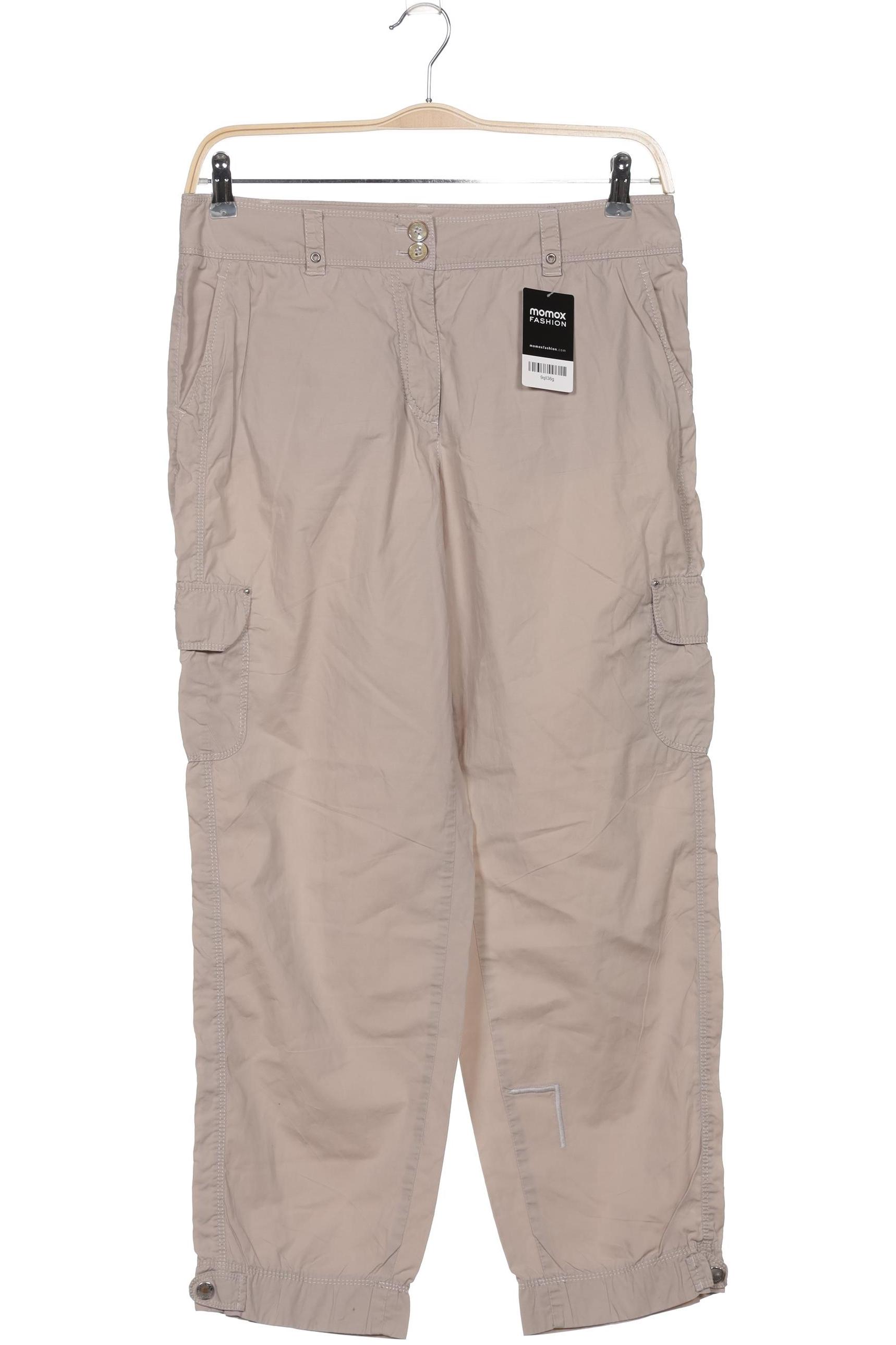 

Gerry Weber Damen Stoffhose, beige, Gr. 40