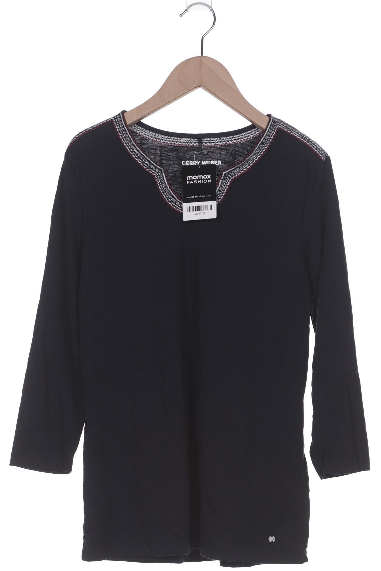 

Gerry Weber Damen Langarmshirt, marineblau, Gr. 38