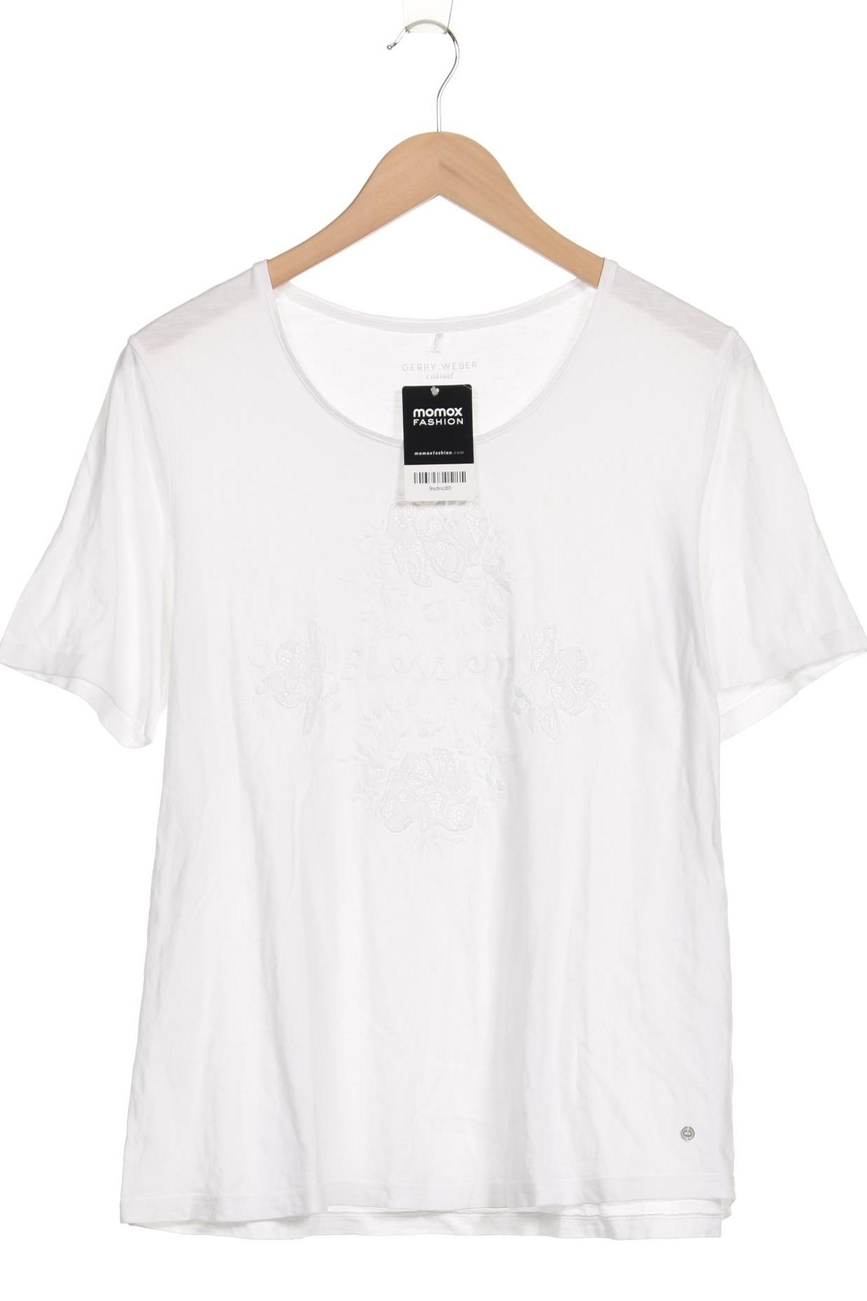 

Gerry Weber Damen T-Shirt, weiß, Gr. 46