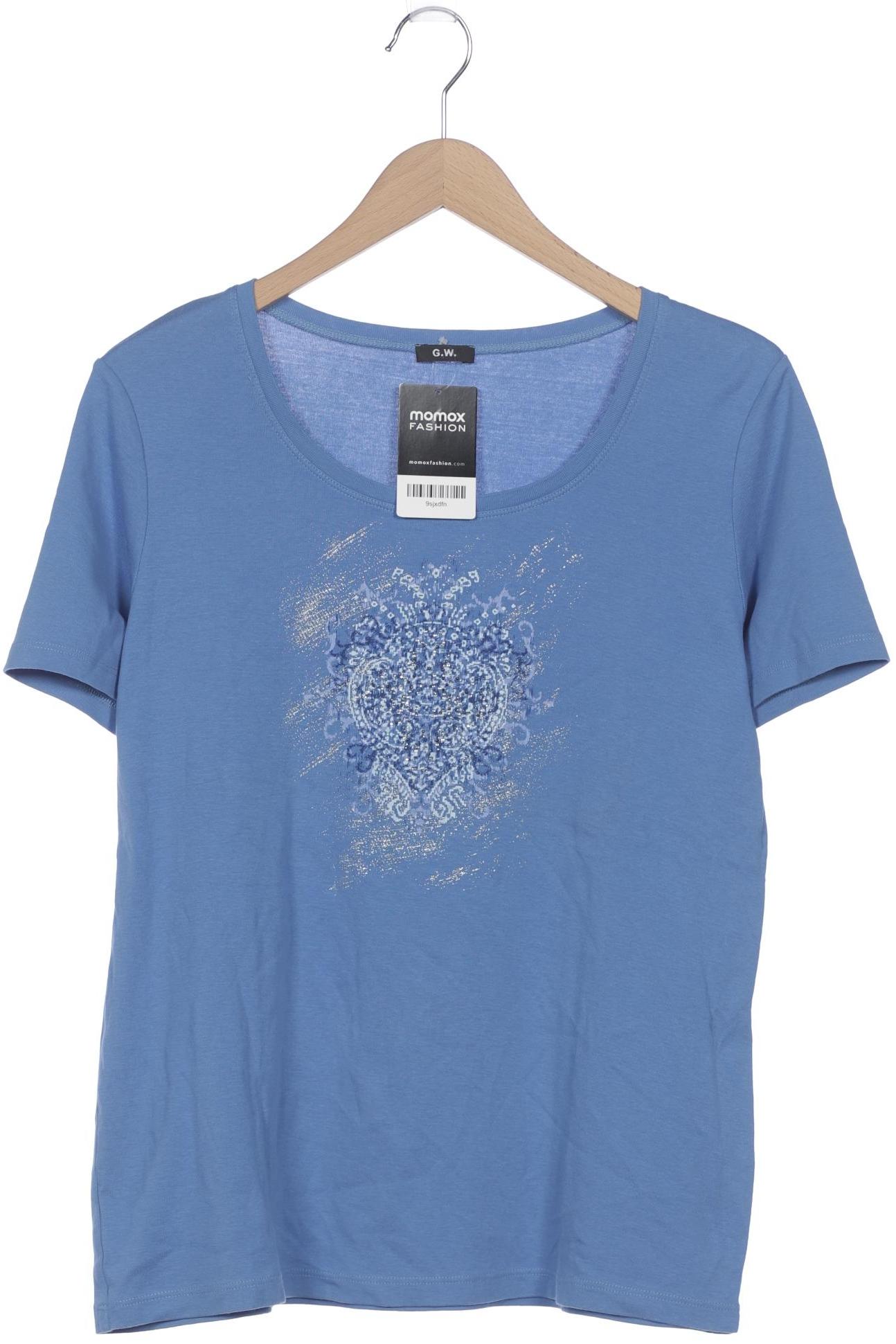 

Gerry Weber Damen T-Shirt, blau, Gr. 44