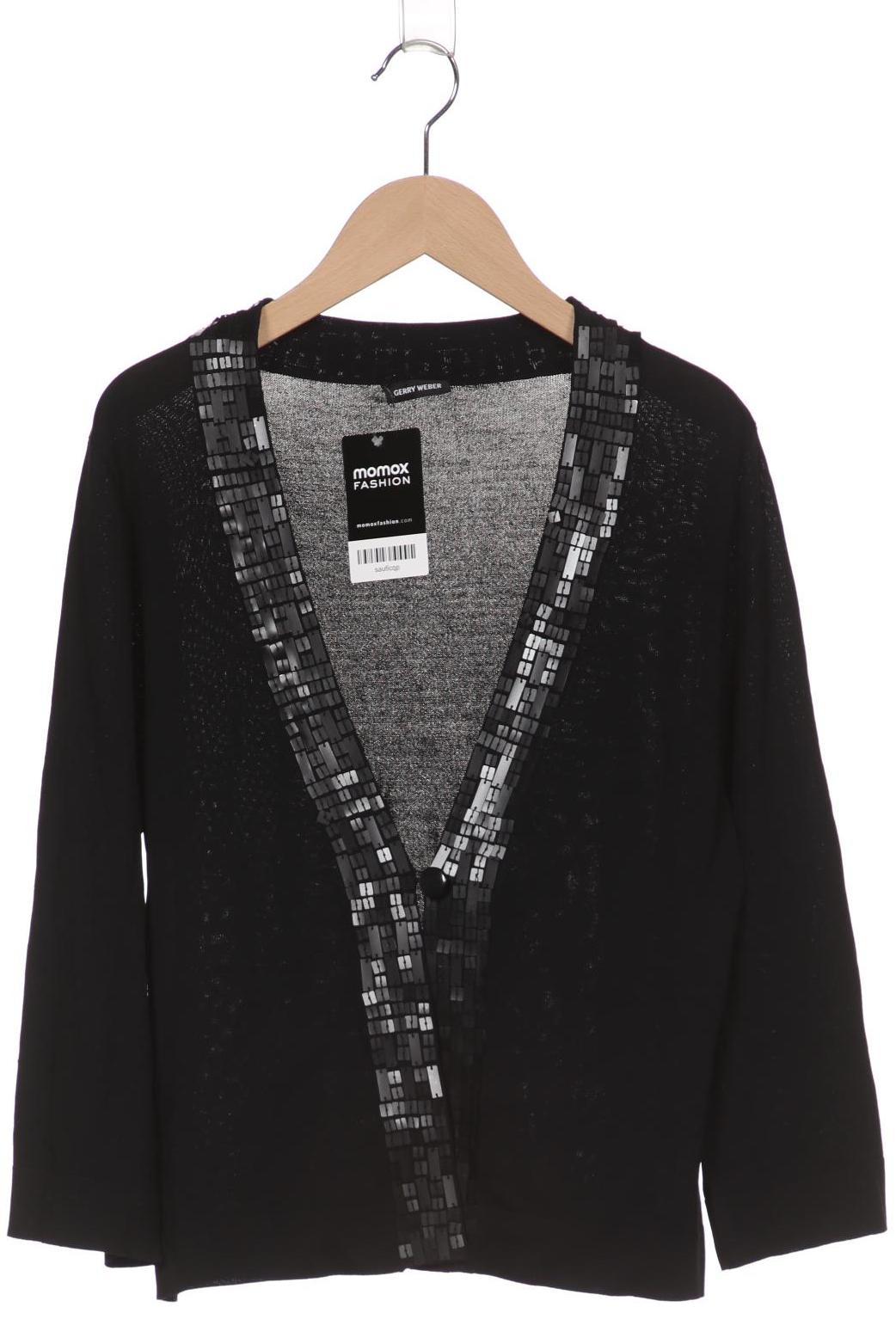 

Gerry Weber Damen Strickjacke, schwarz, Gr. 38