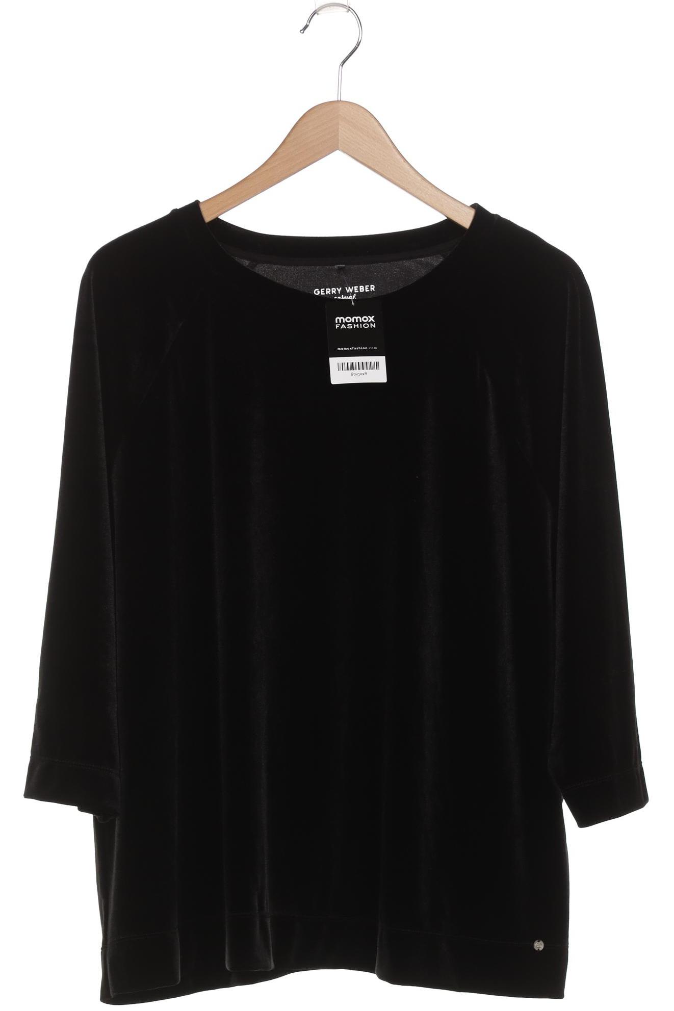 

Gerry Weber Damen Langarmshirt, schwarz, Gr. 48