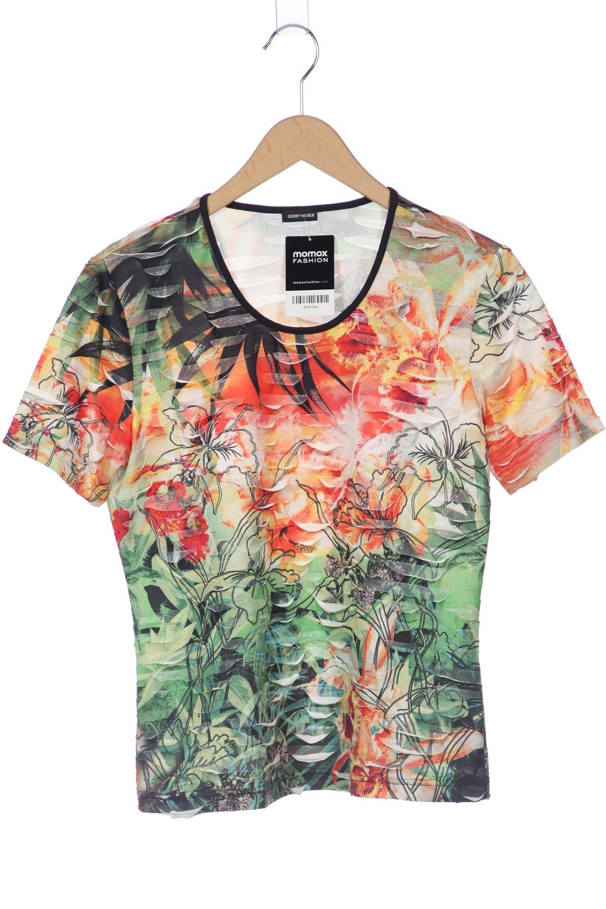 

Gerry Weber Damen T-Shirt, mehrfarbig, Gr. 38