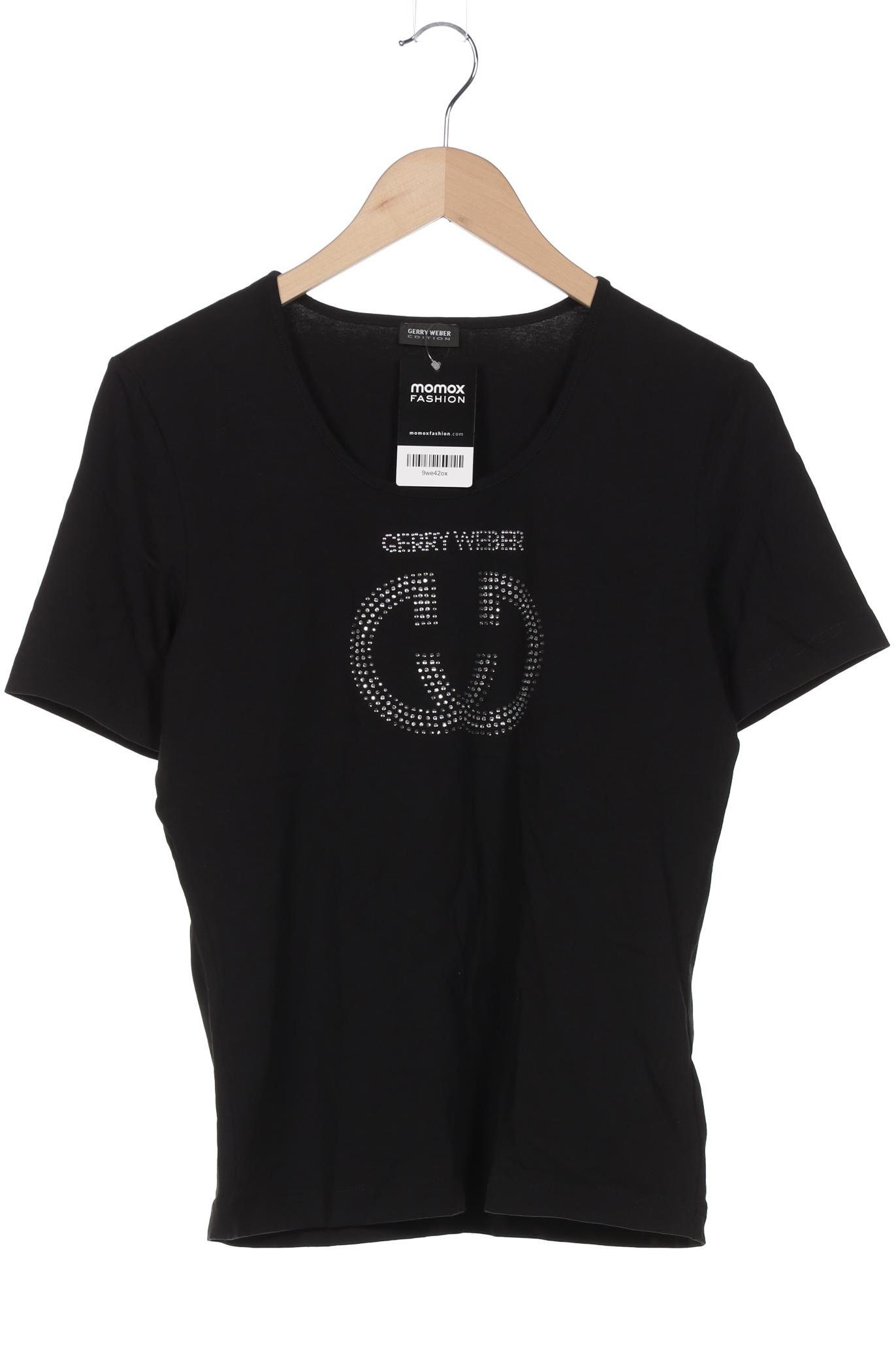 

Gerry Weber Damen T-Shirt, schwarz, Gr. 38