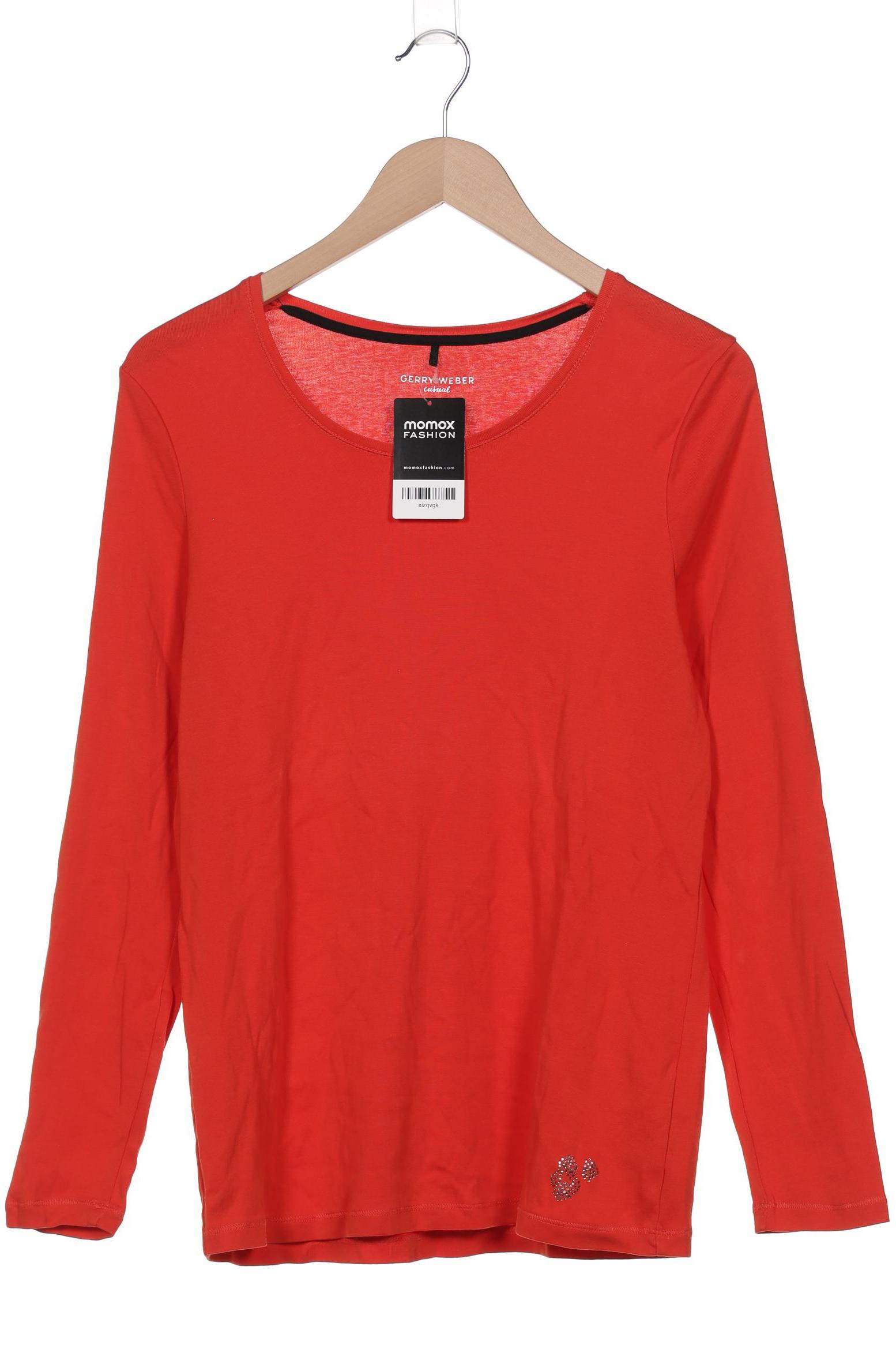 

Gerry Weber Damen Langarmshirt, rot, Gr. 42