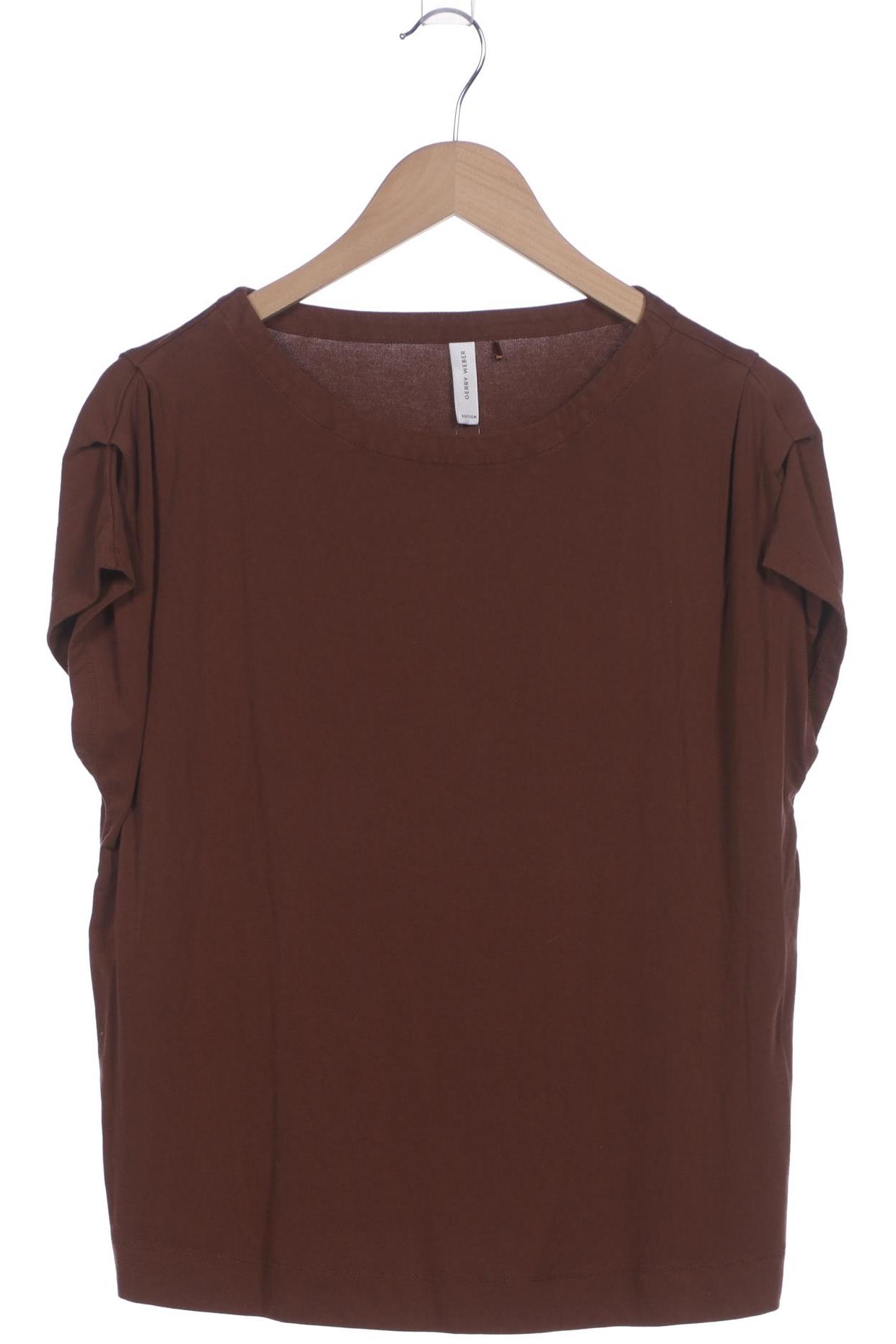 

Gerry Weber Damen T-Shirt, braun, Gr. 40