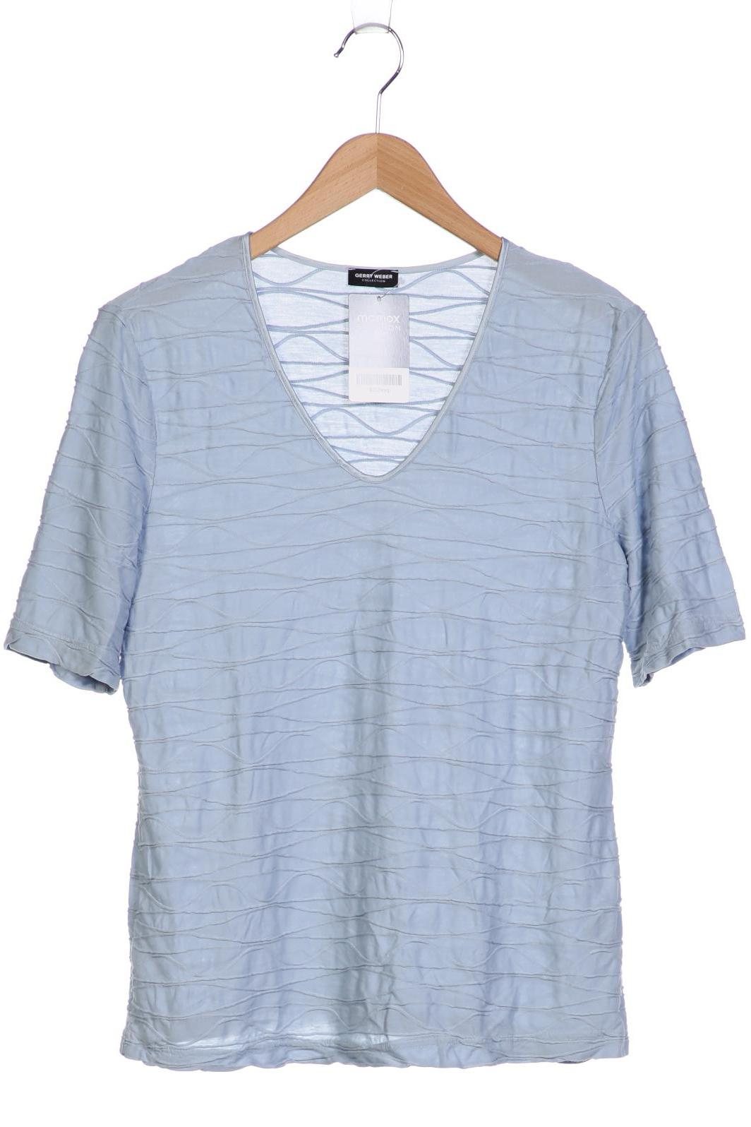 

Gerry Weber Damen T-Shirt, blau, Gr. 42