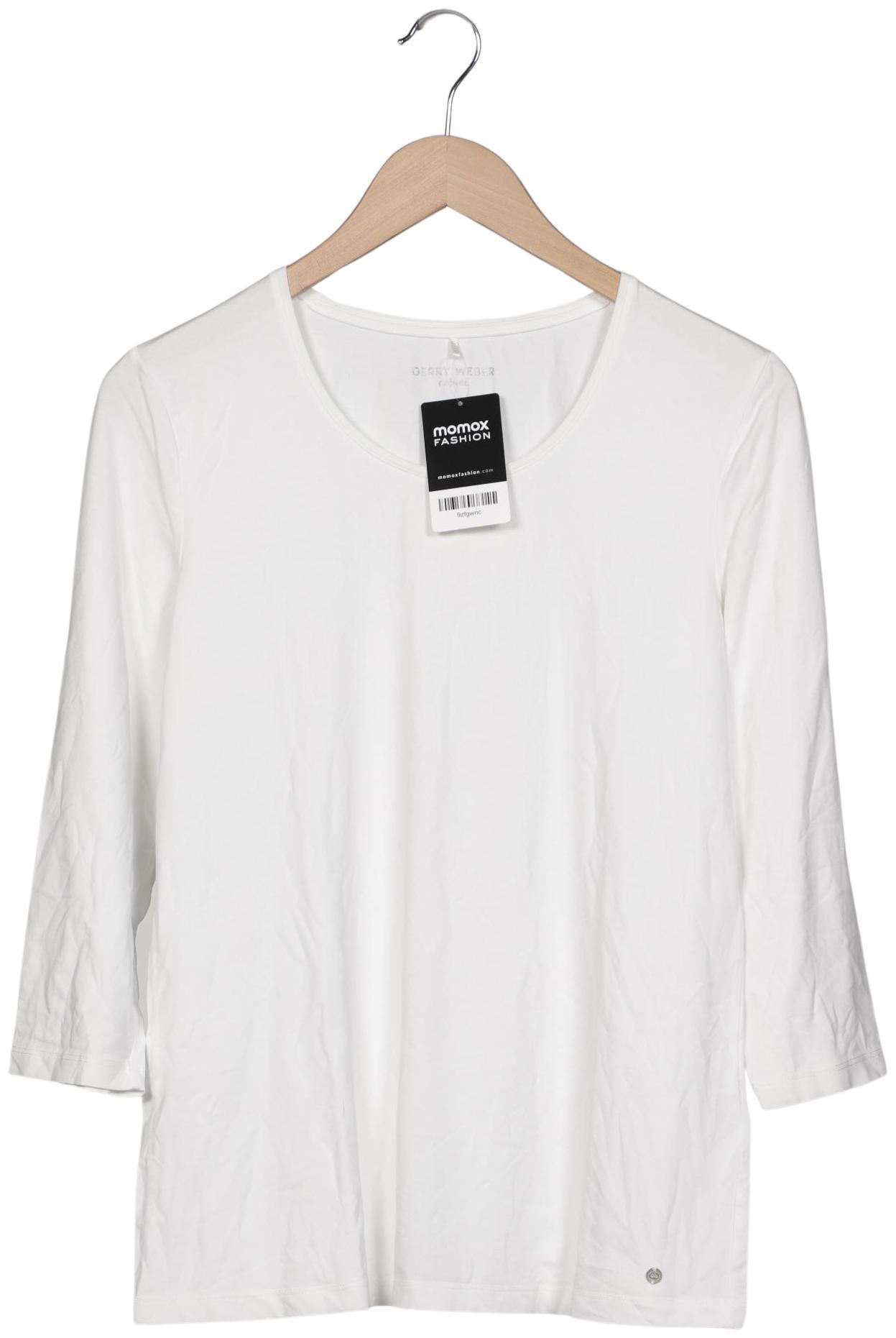 

Gerry Weber Damen Langarmshirt, weiß, Gr. 42