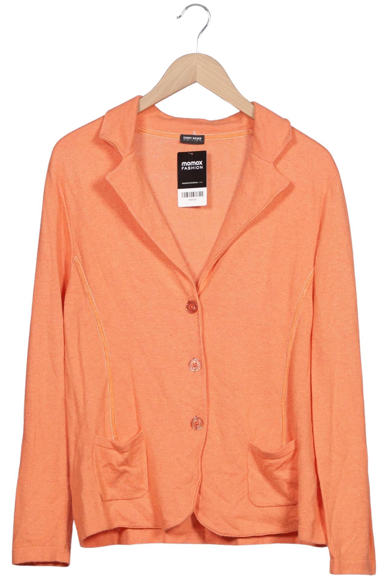 

Gerry Weber Damen Strickjacke, orange, Gr. 44