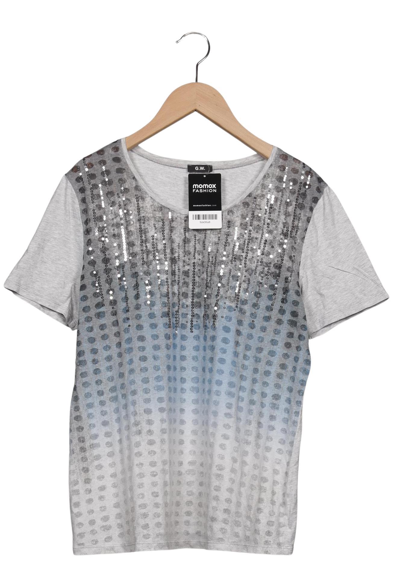 

Gerry Weber Damen T-Shirt, grau, Gr. 42