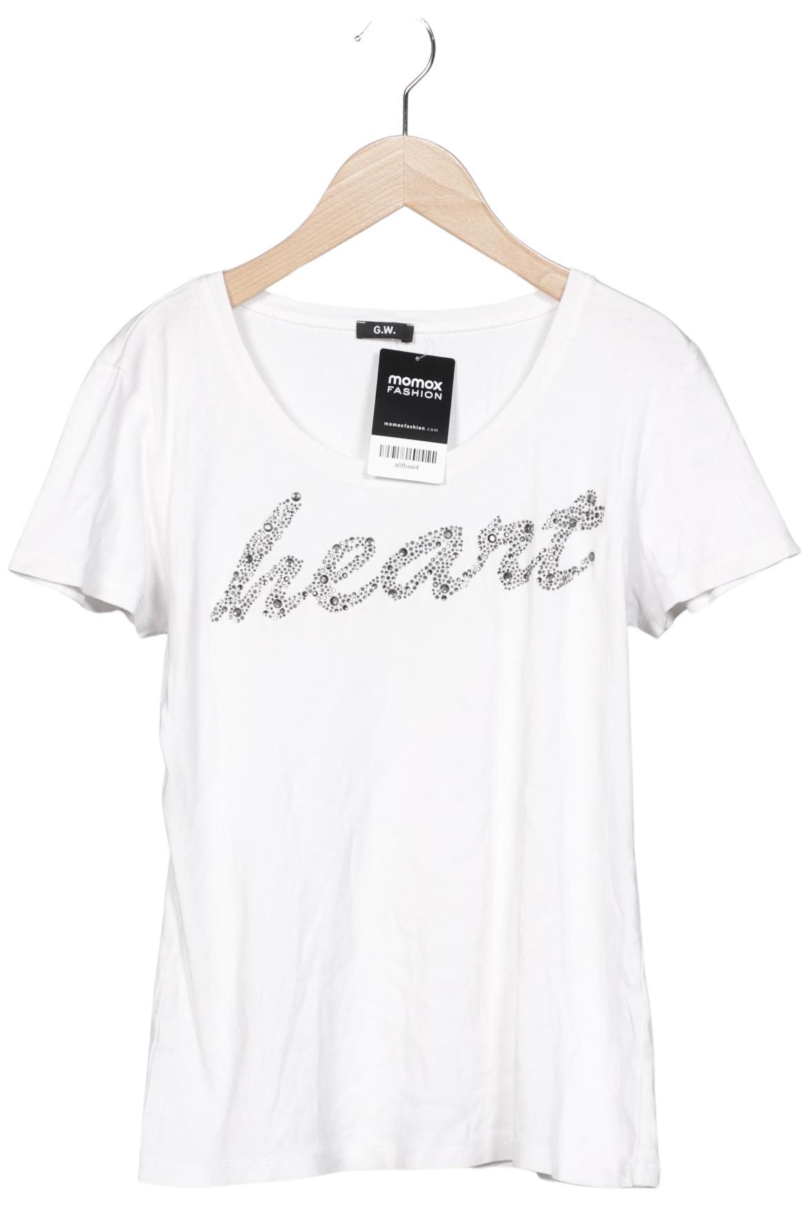 

Gerry Weber Damen T-Shirt, weiß, Gr. 40