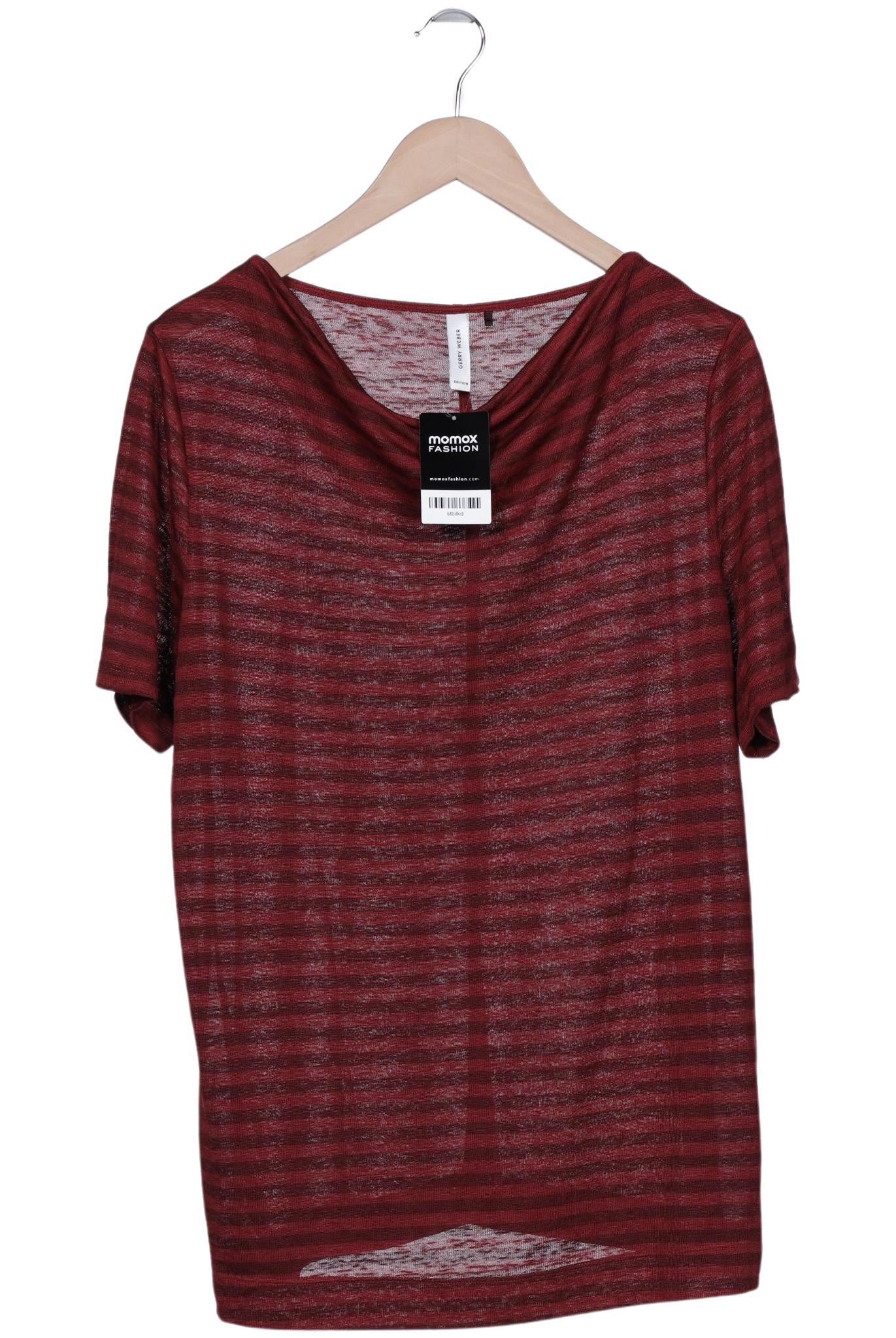 

Gerry Weber Damen T-Shirt, bordeaux, Gr. 44