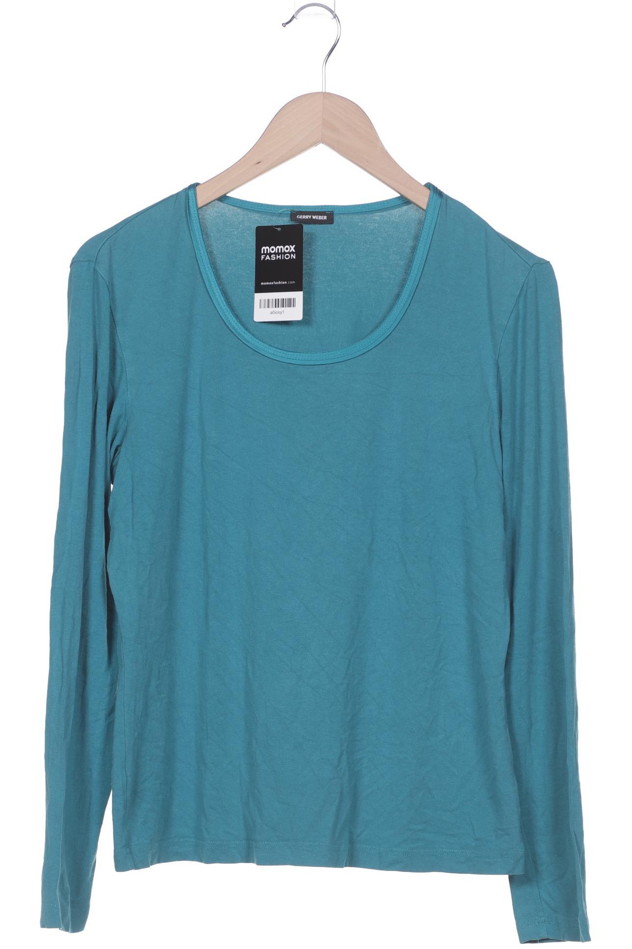 

Gerry Weber Damen Langarmshirt, türkis, Gr. 40