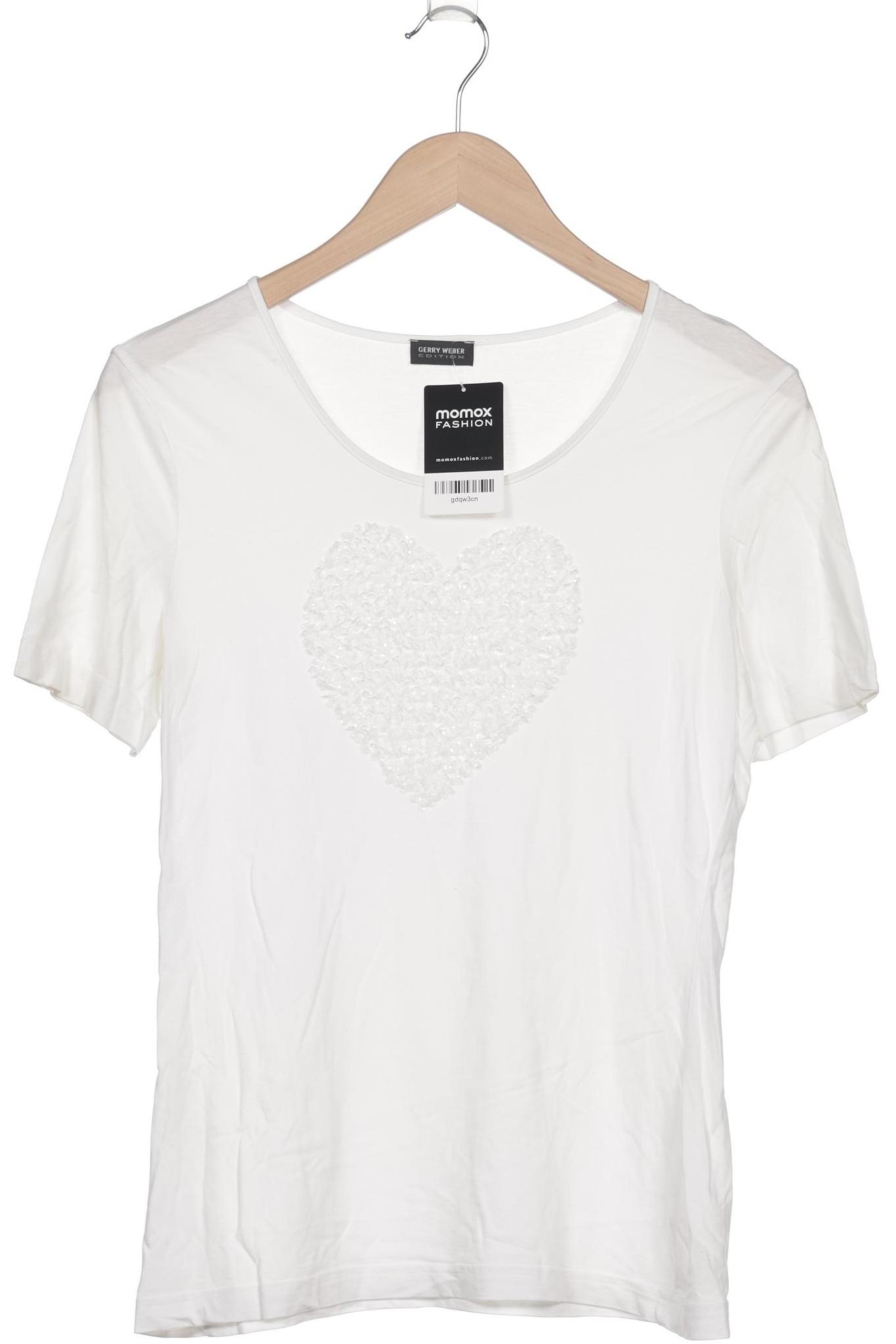 

Gerry Weber Damen T-Shirt, weiß, Gr. 38