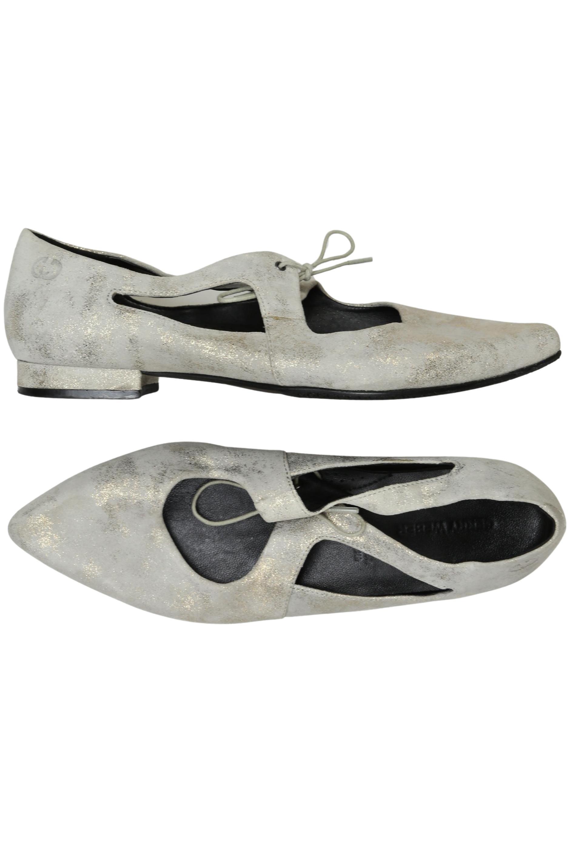 

Gerry Weber Damen Ballerinas, silber, Gr. 6