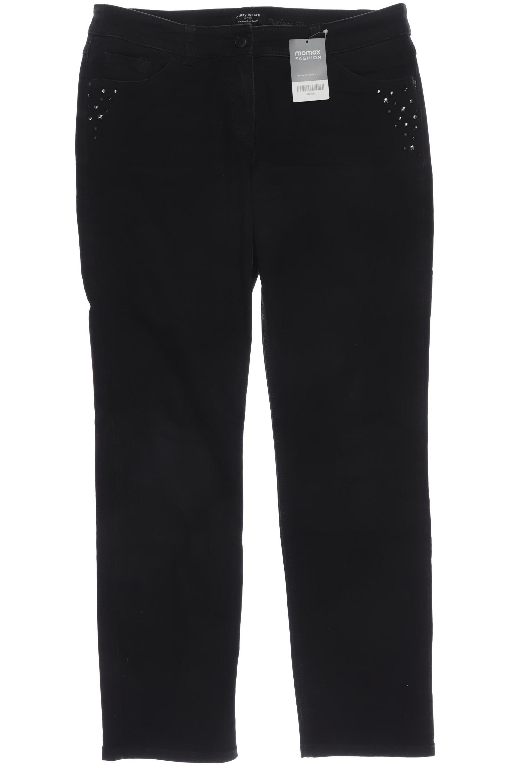 

Gerry Weber Damen Jeans, schwarz, Gr. 44