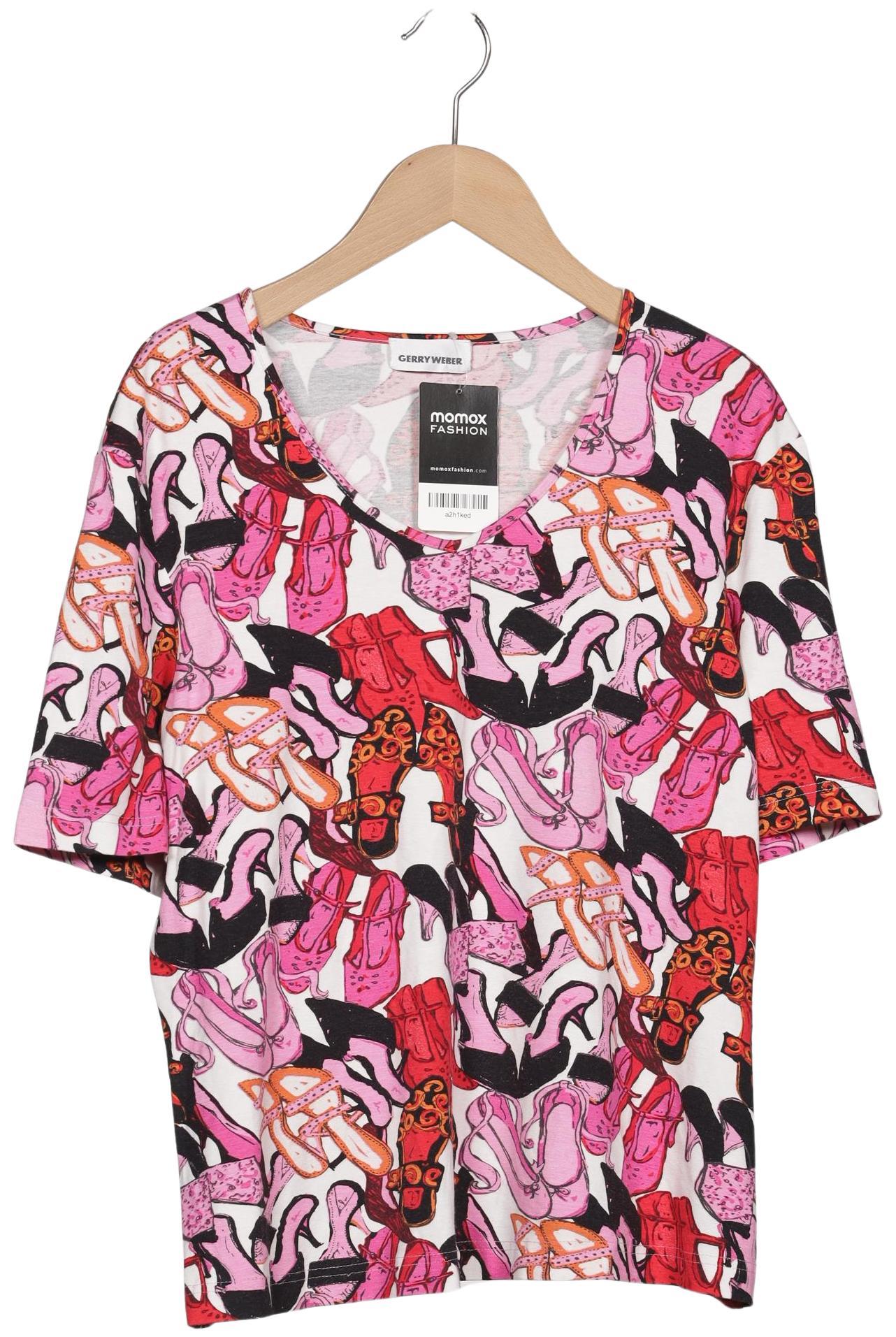 

Gerry Weber Damen T-Shirt, mehrfarbig, Gr. 44