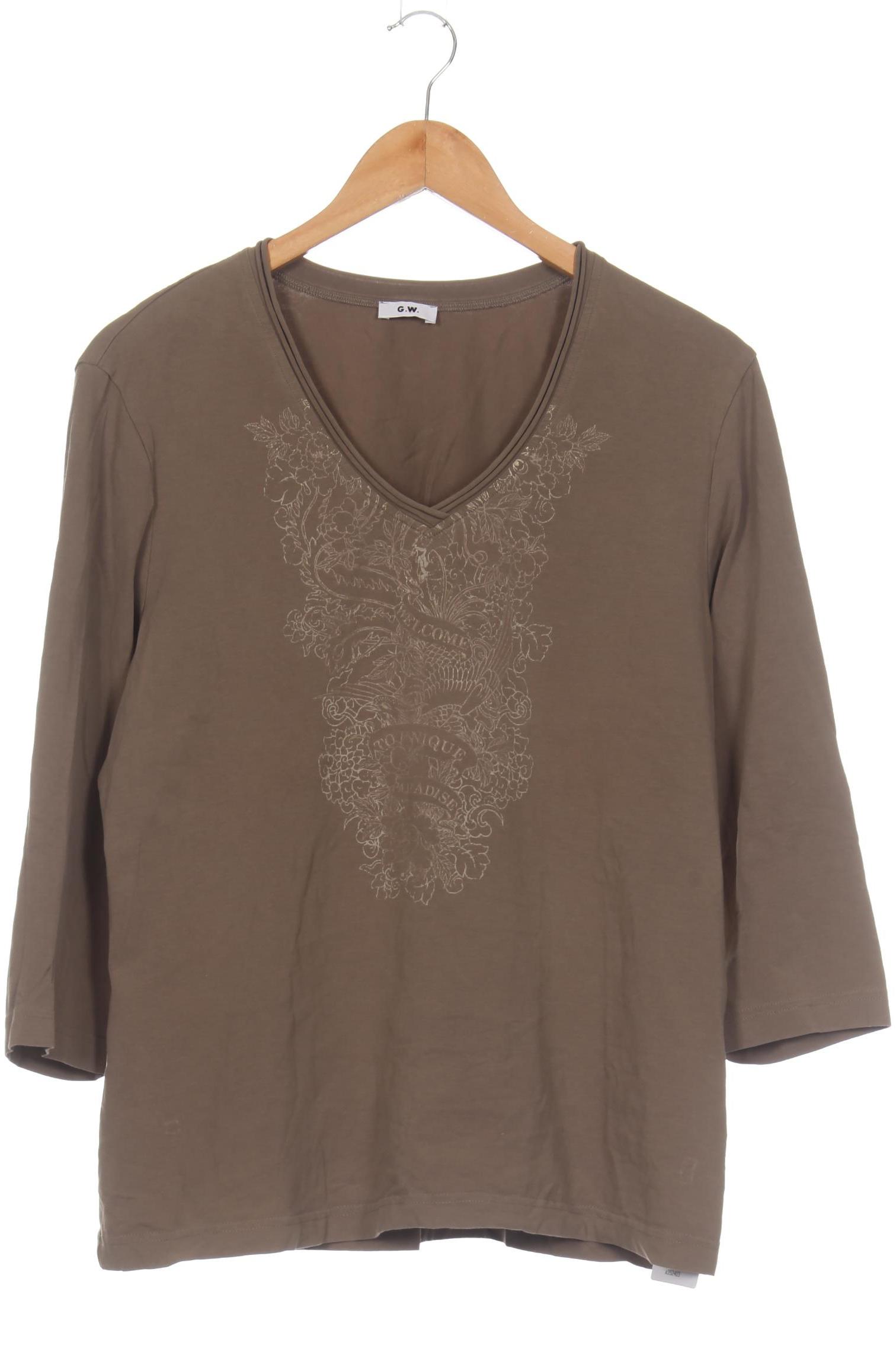 

Gerry Weber Damen Langarmshirt, braun, Gr. 44