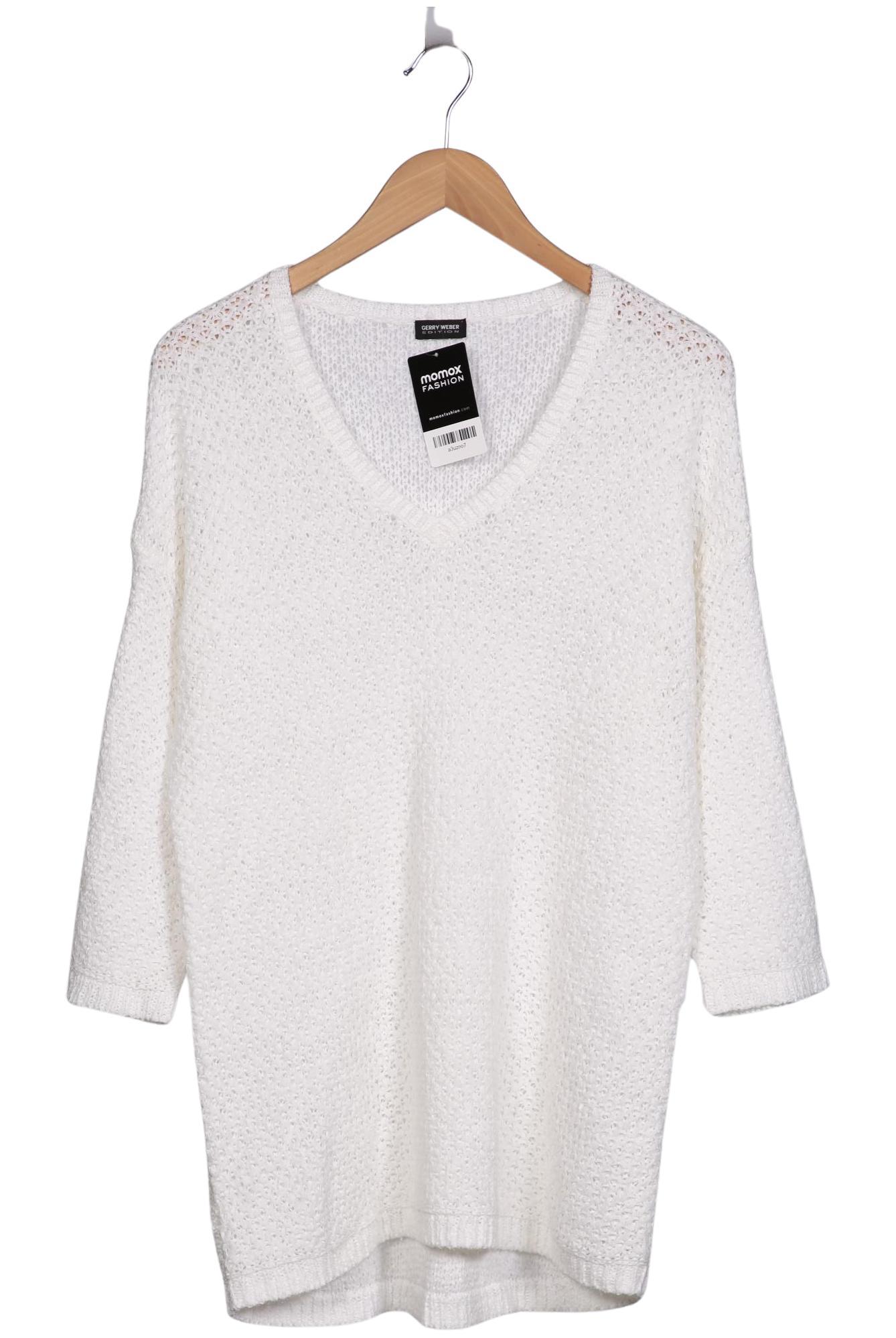 

Gerry Weber Damen Pullover, weiß, Gr. 44