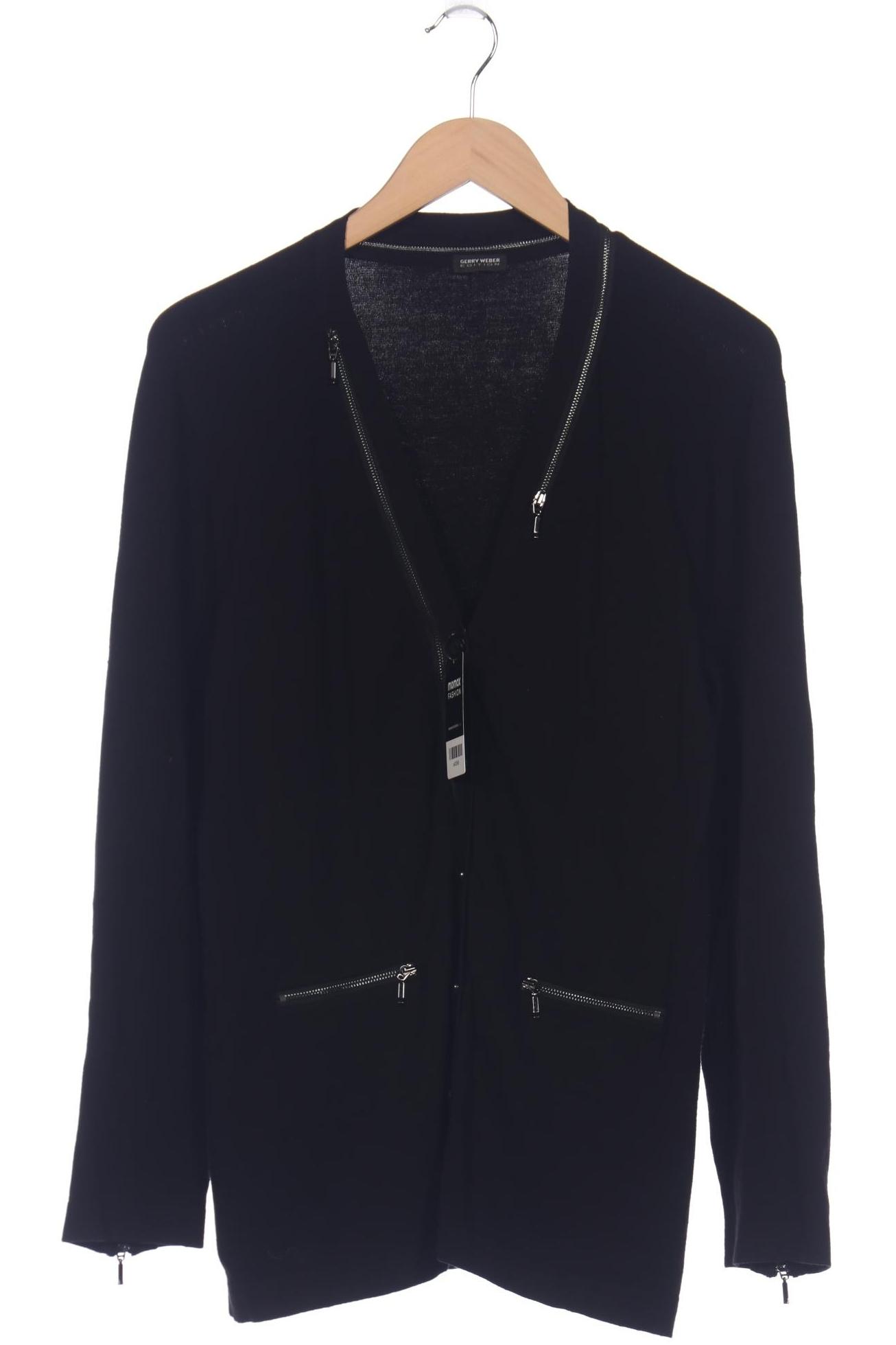 

Gerry Weber Damen Strickjacke, schwarz, Gr. 42