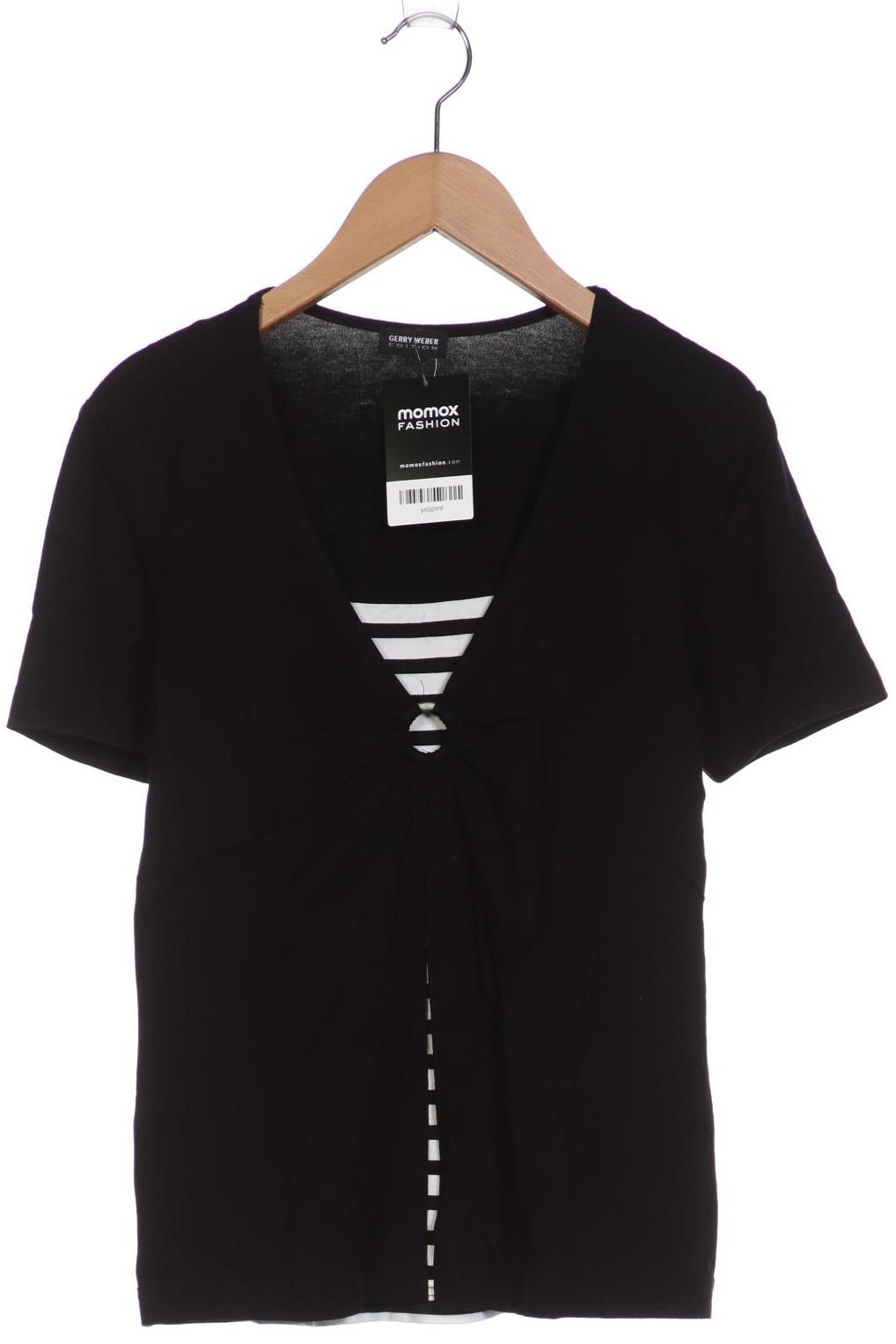 

Gerry Weber Damen T-Shirt, schwarz, Gr. 36