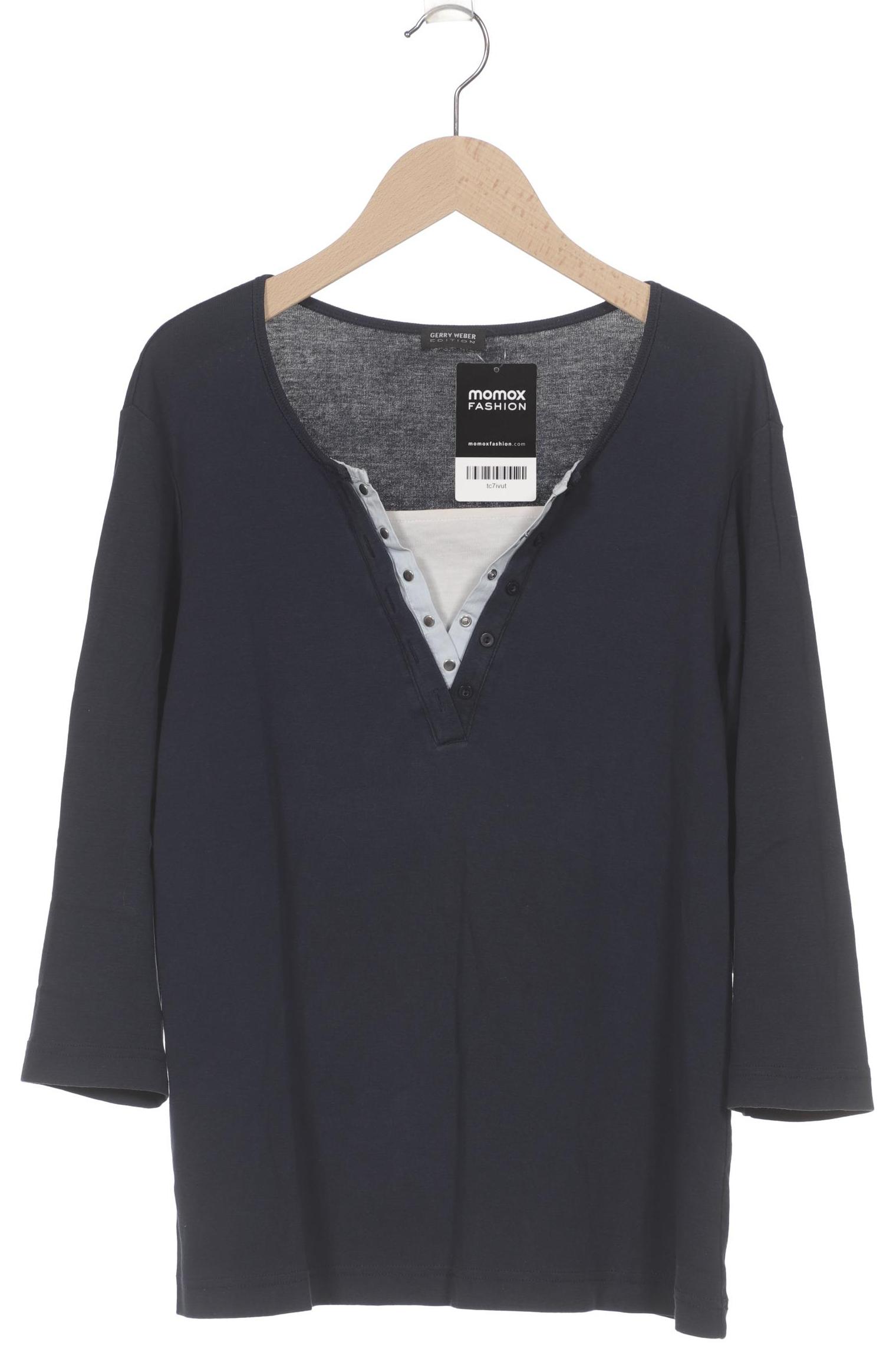 

Gerry Weber Damen Langarmshirt, marineblau, Gr. 38