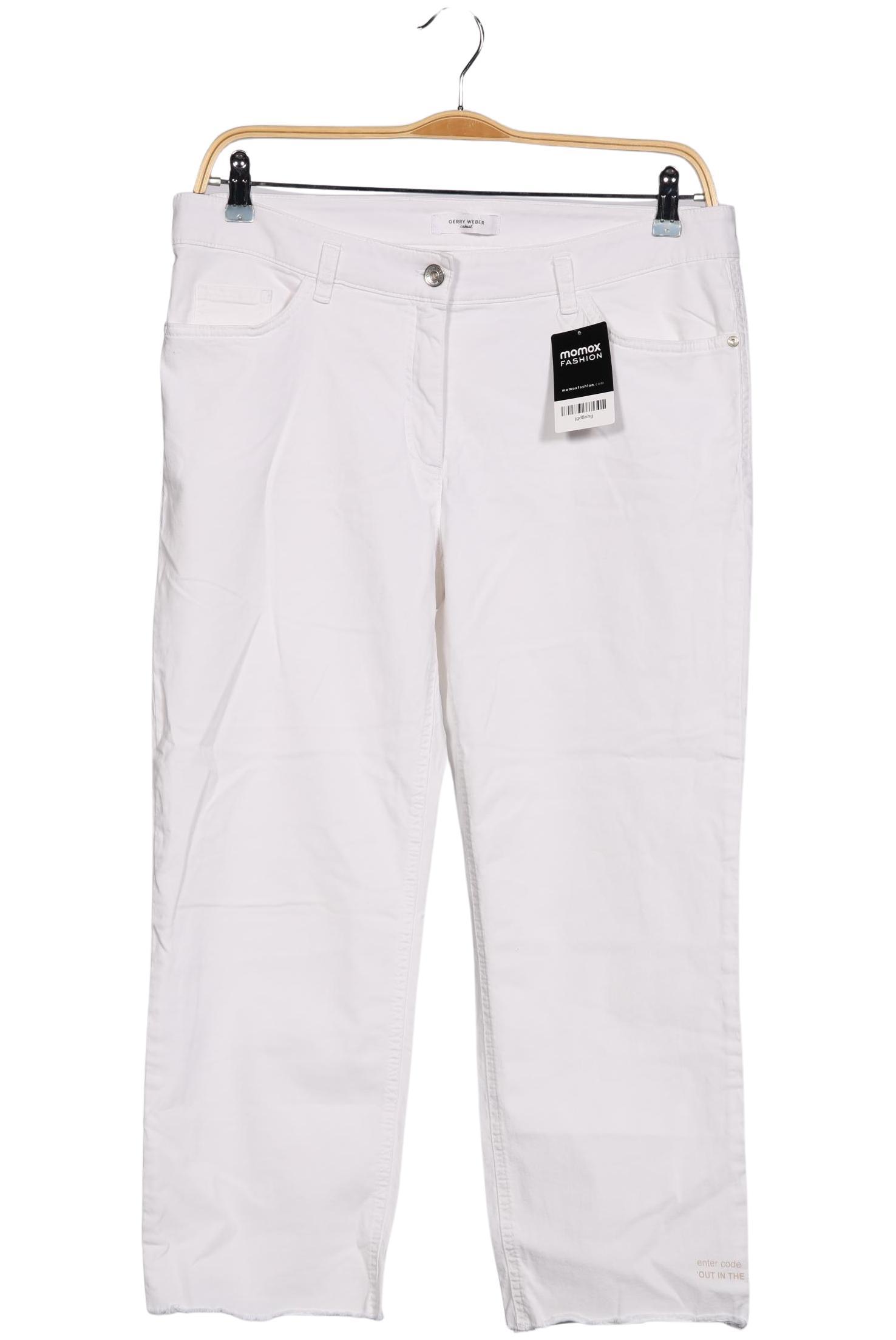 

Gerry Weber Damen Stoffhose, weiß, Gr. 44