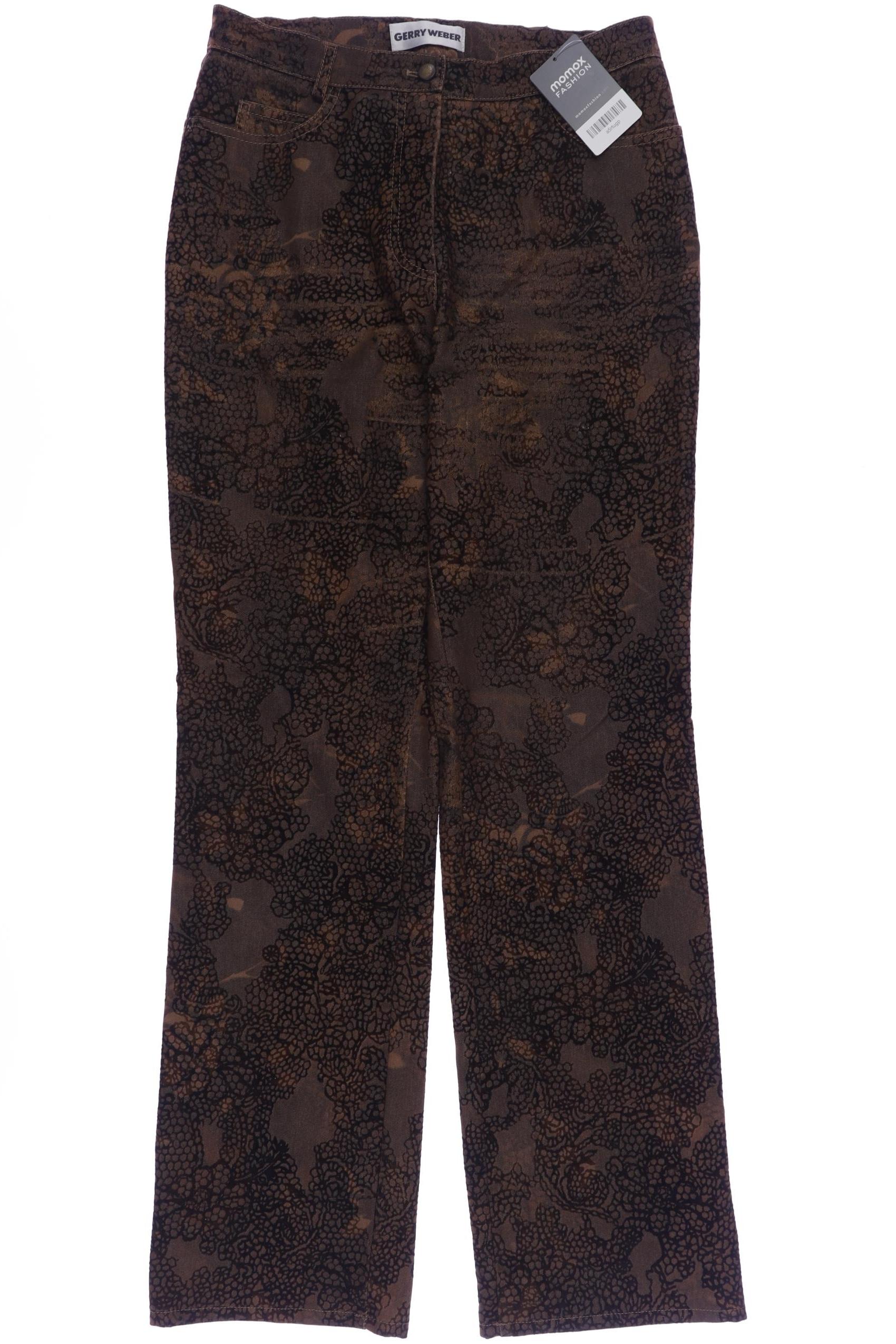 

Gerry Weber Damen Stoffhose, braun, Gr. 38