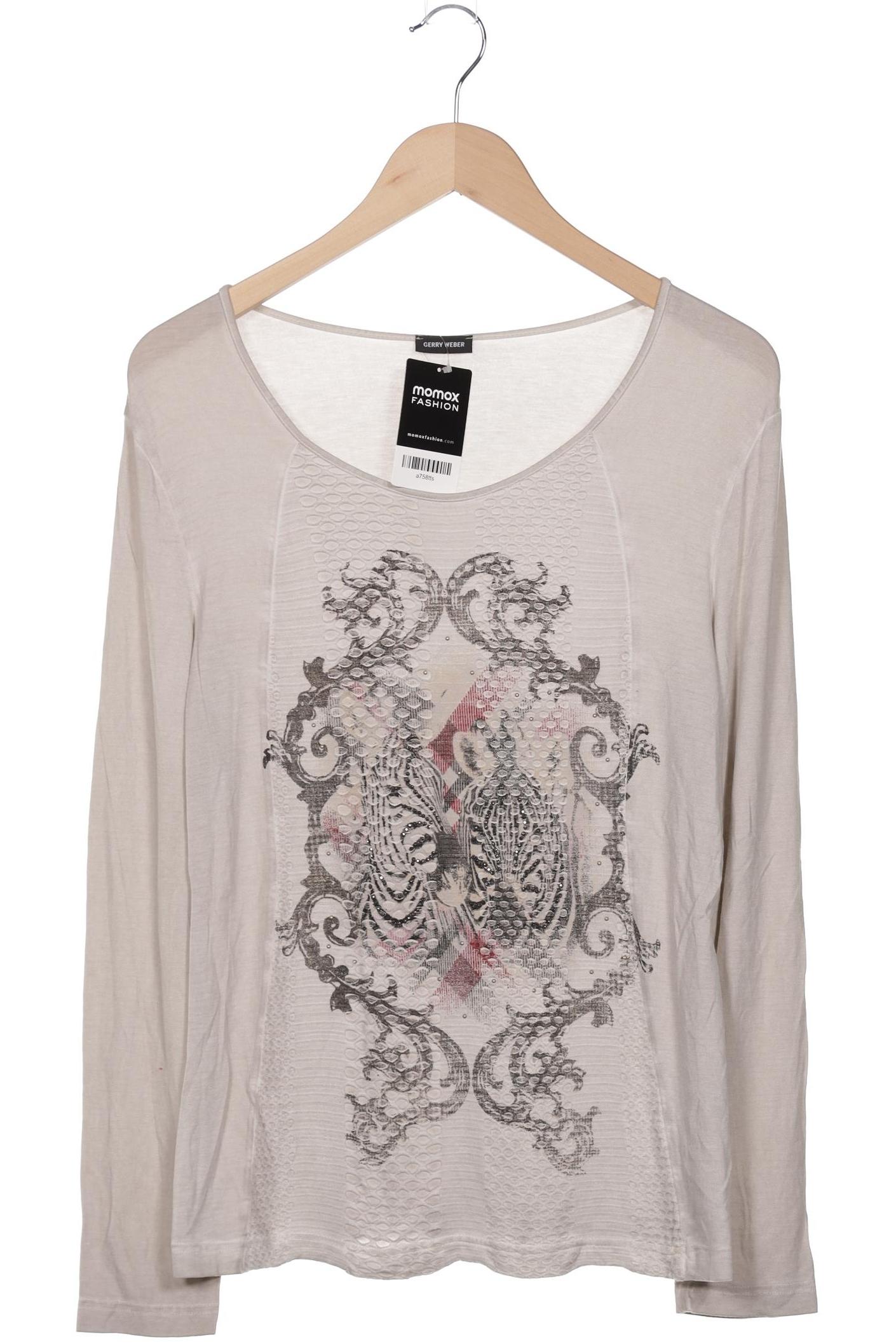 

Gerry Weber Damen Langarmshirt, grau, Gr. 40