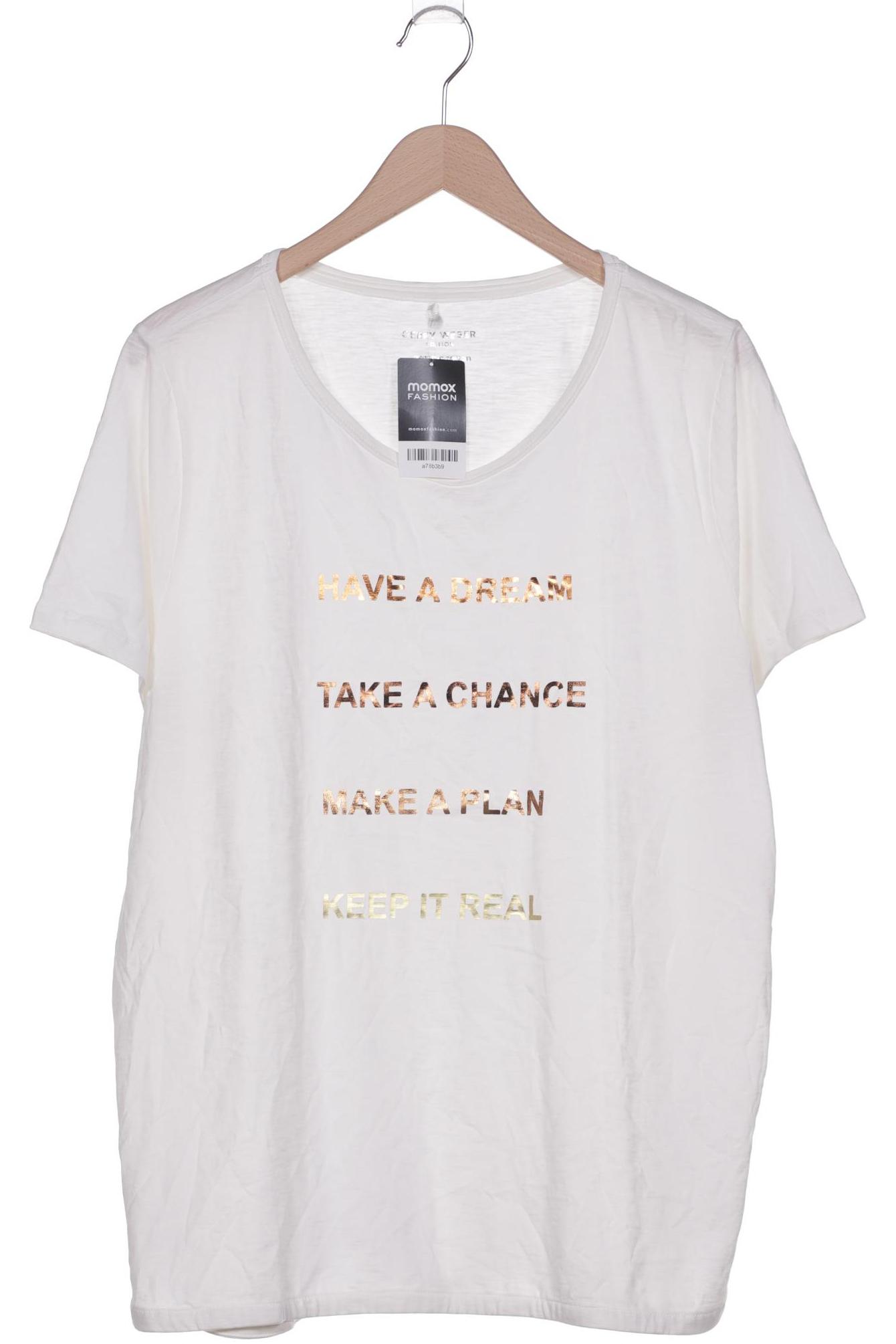 

Gerry Weber Damen T-Shirt, weiß, Gr. 48