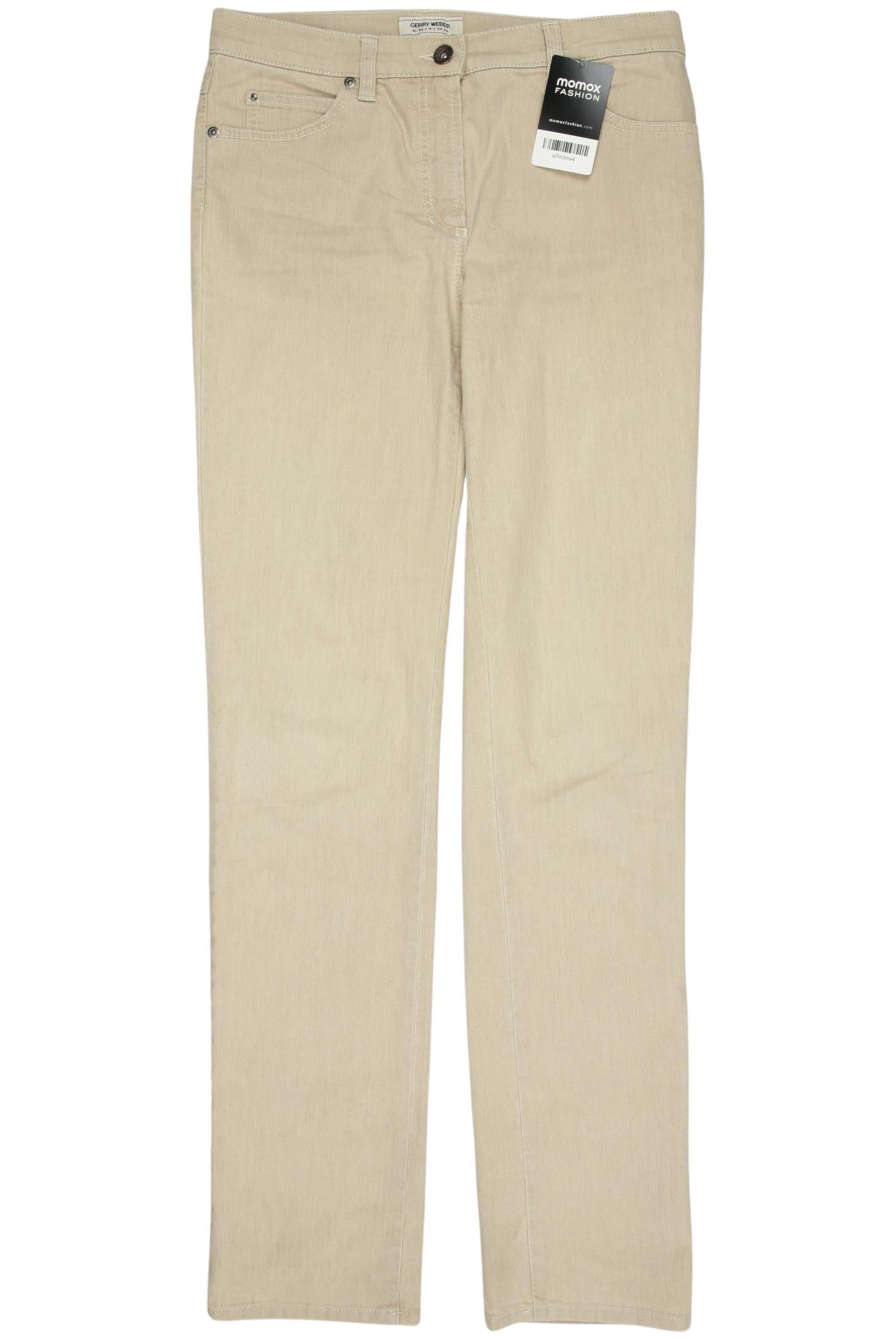

Gerry Weber Damen Jeans, beige, Gr. 36