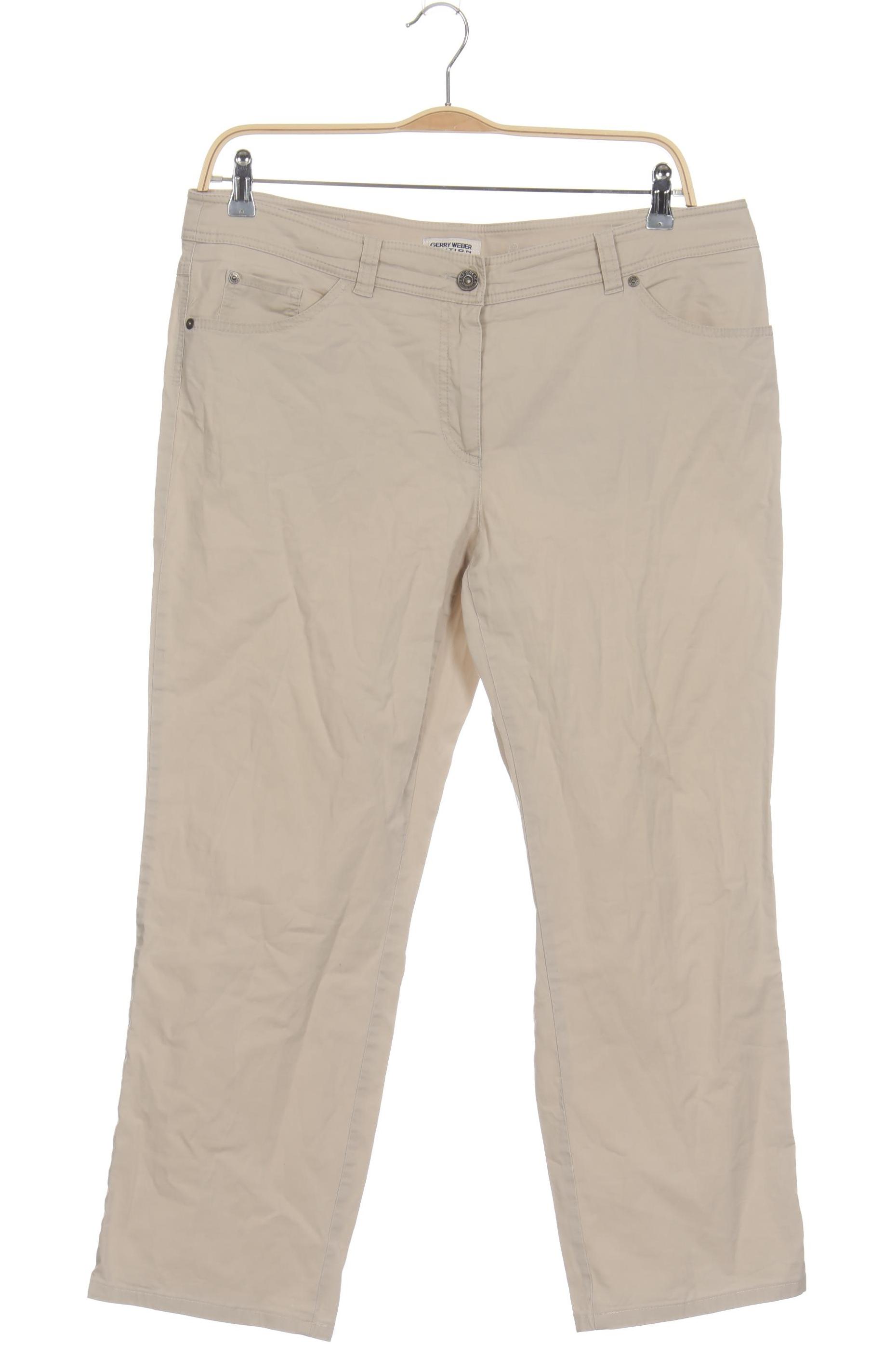 

Gerry Weber Damen Jeans, beige, Gr. 46