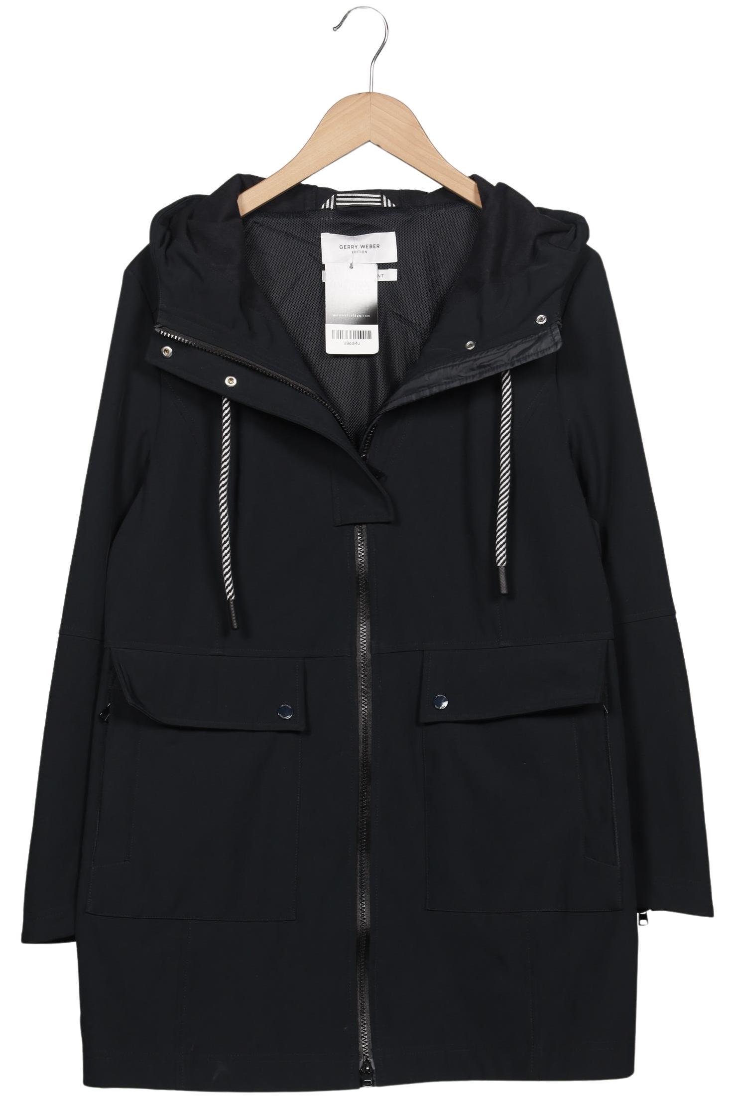 

Gerry Weber Damen Mantel, schwarz, Gr. 42