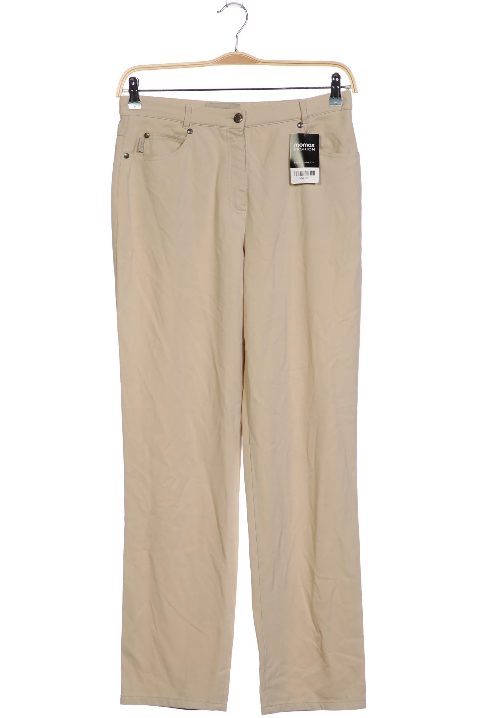 

Gerry Weber Damen Stoffhose, beige, Gr. 40