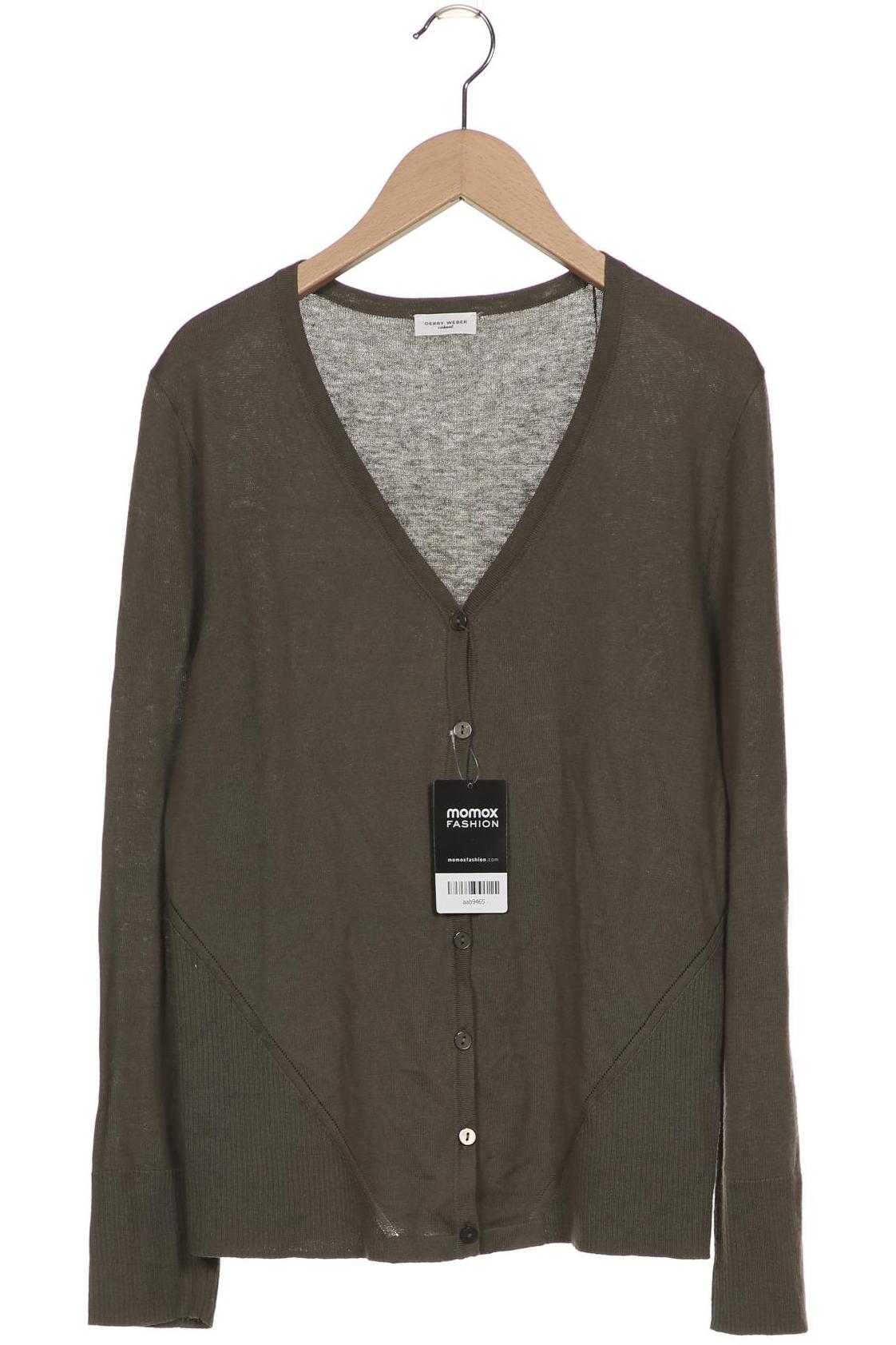 

Gerry Weber Damen Strickjacke, grün, Gr. 36